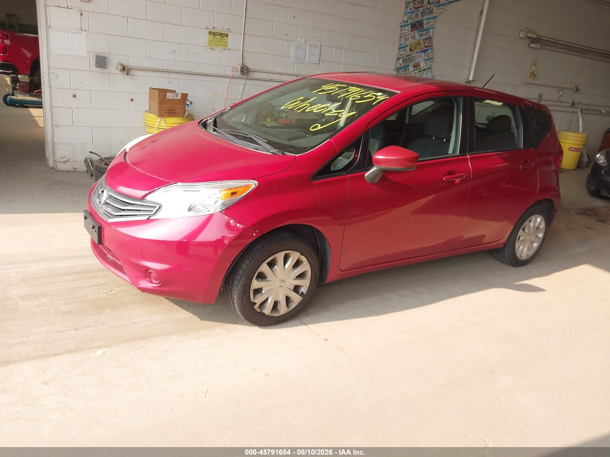 2015 Nissan Versa Note S (sr)/s Plus/sl/sr/sv Red vin: 3N1CE2CPXFL422388