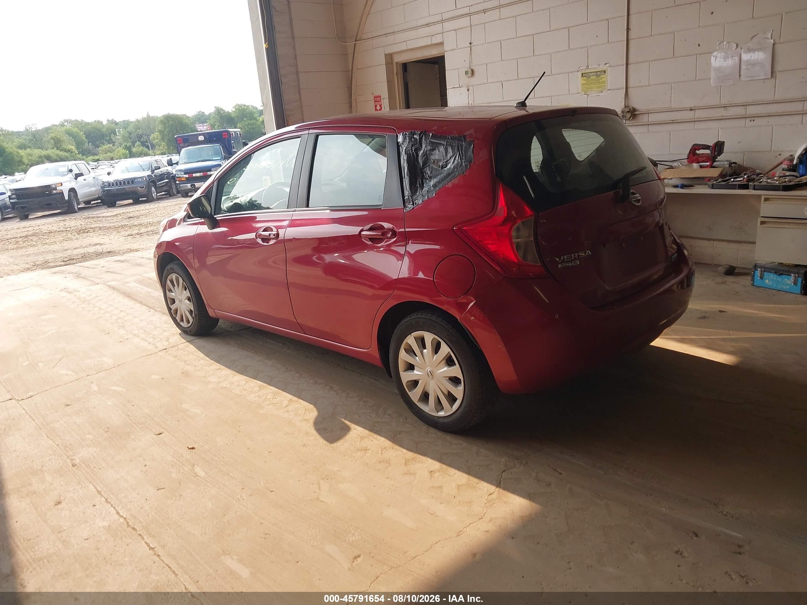 2015 Nissan Versa Note S (sr)/s Plus/sl/sr/sv Red vin: 3N1CE2CPXFL422388