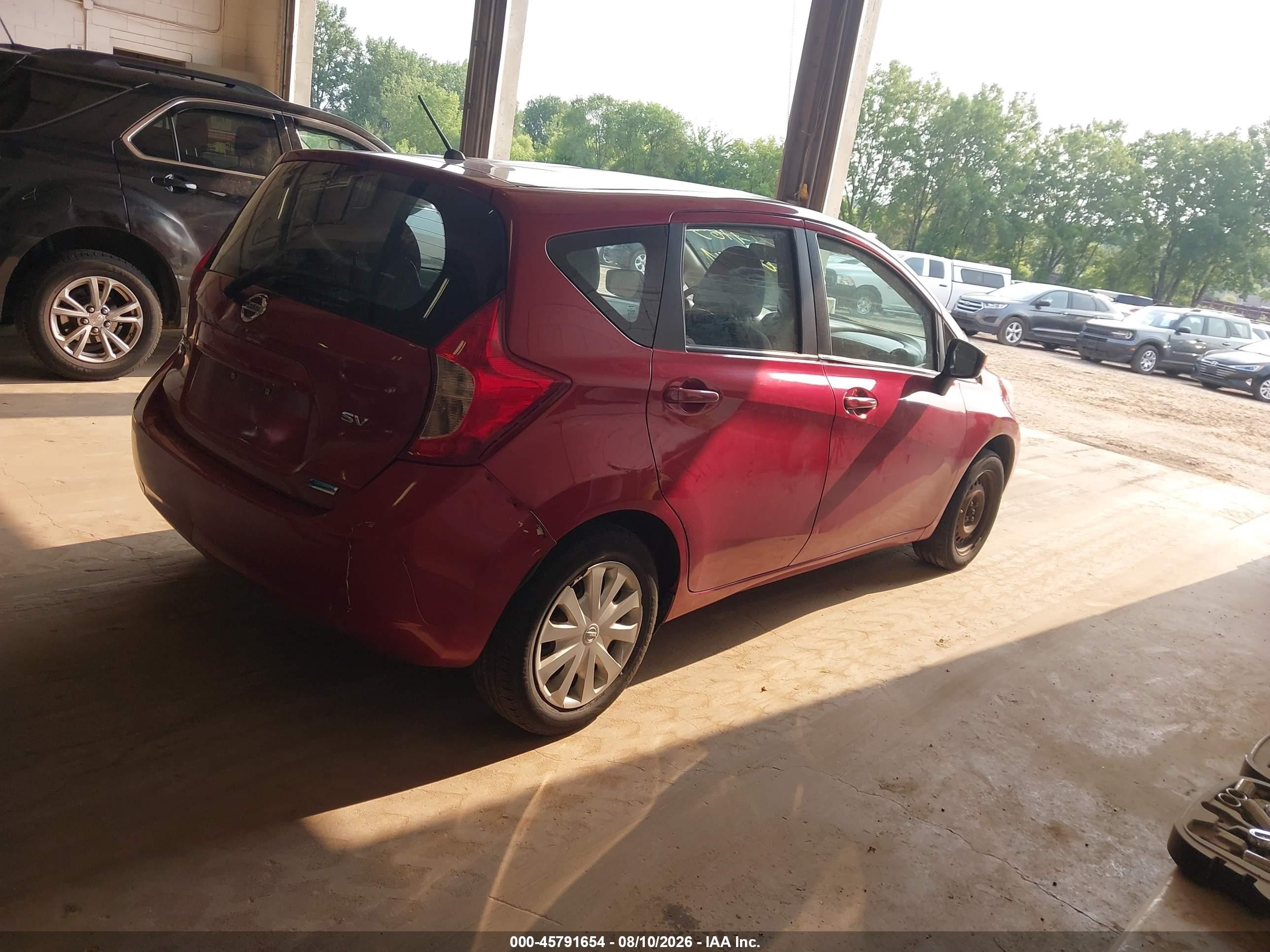 2015 Nissan Versa Note S (sr)/s Plus/sl/sr/sv Red vin: 3N1CE2CPXFL422388