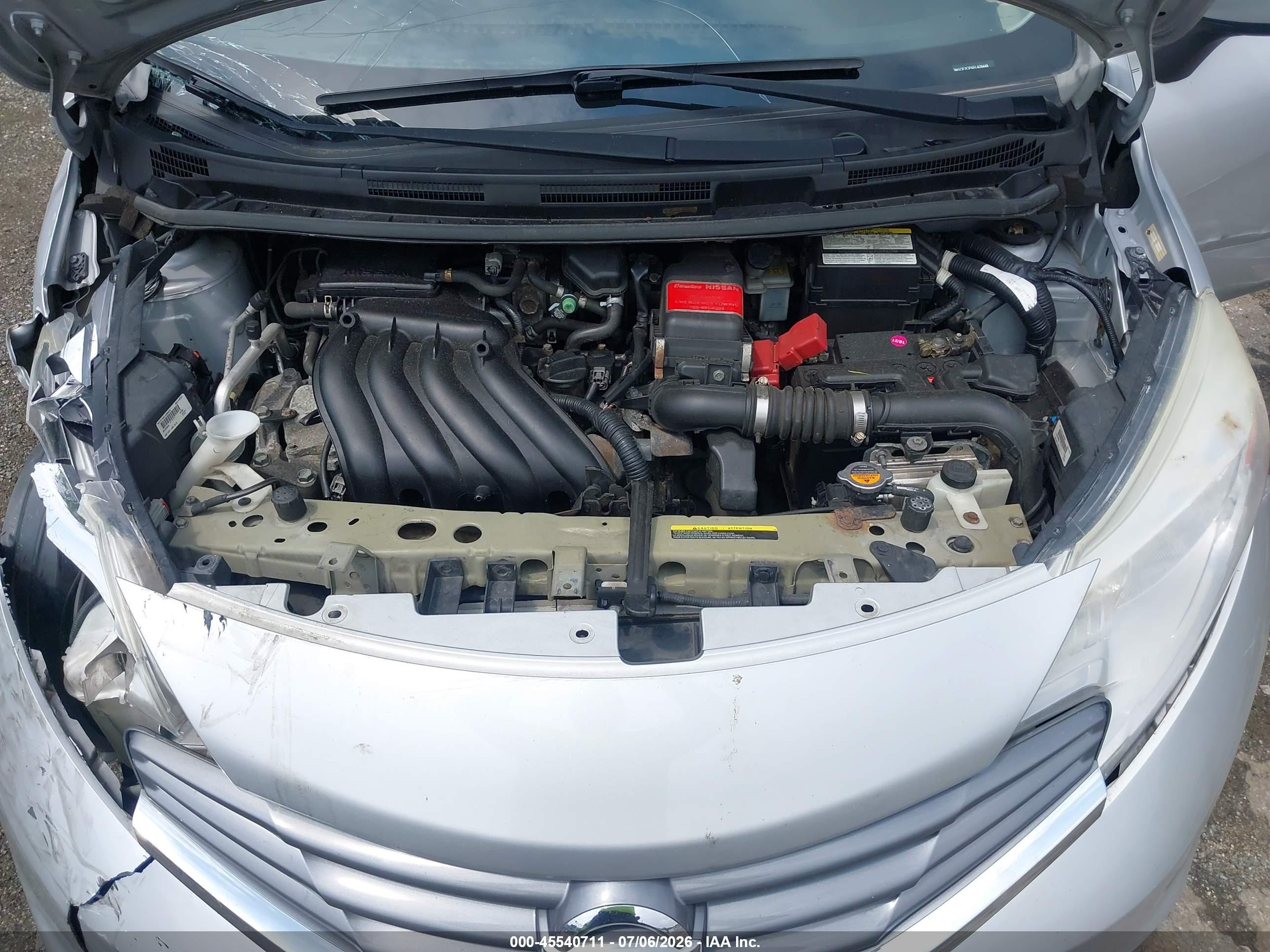 2015 Nissan Versa Note Sv Silver vin: 3N1CE2CPXFL428448