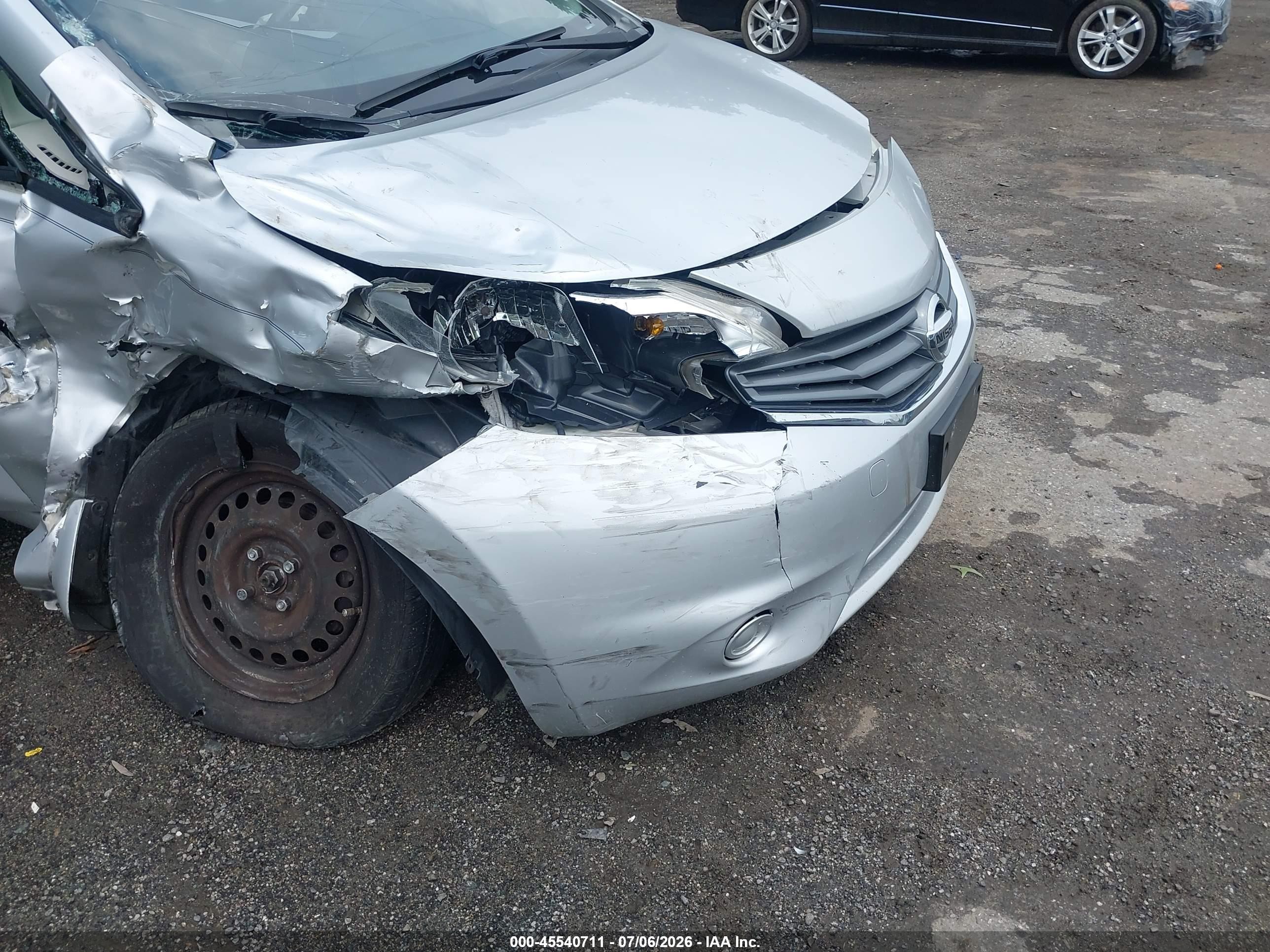 2015 Nissan Versa Note Sv Silver vin: 3N1CE2CPXFL428448
