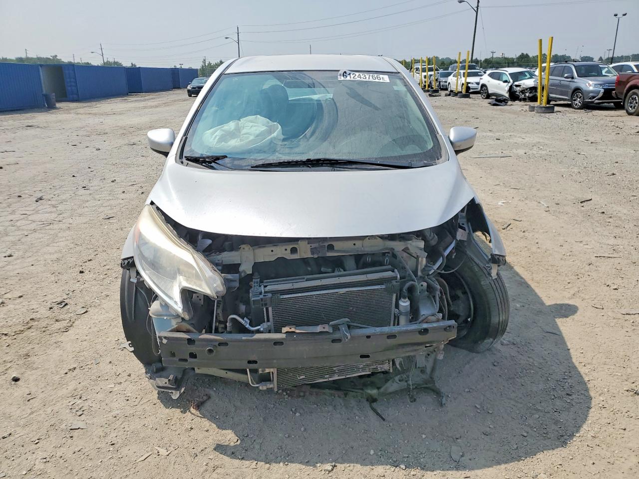 2015 Nissan Versa Note Sv Silver vin: 3N1CE2CPXFL430992