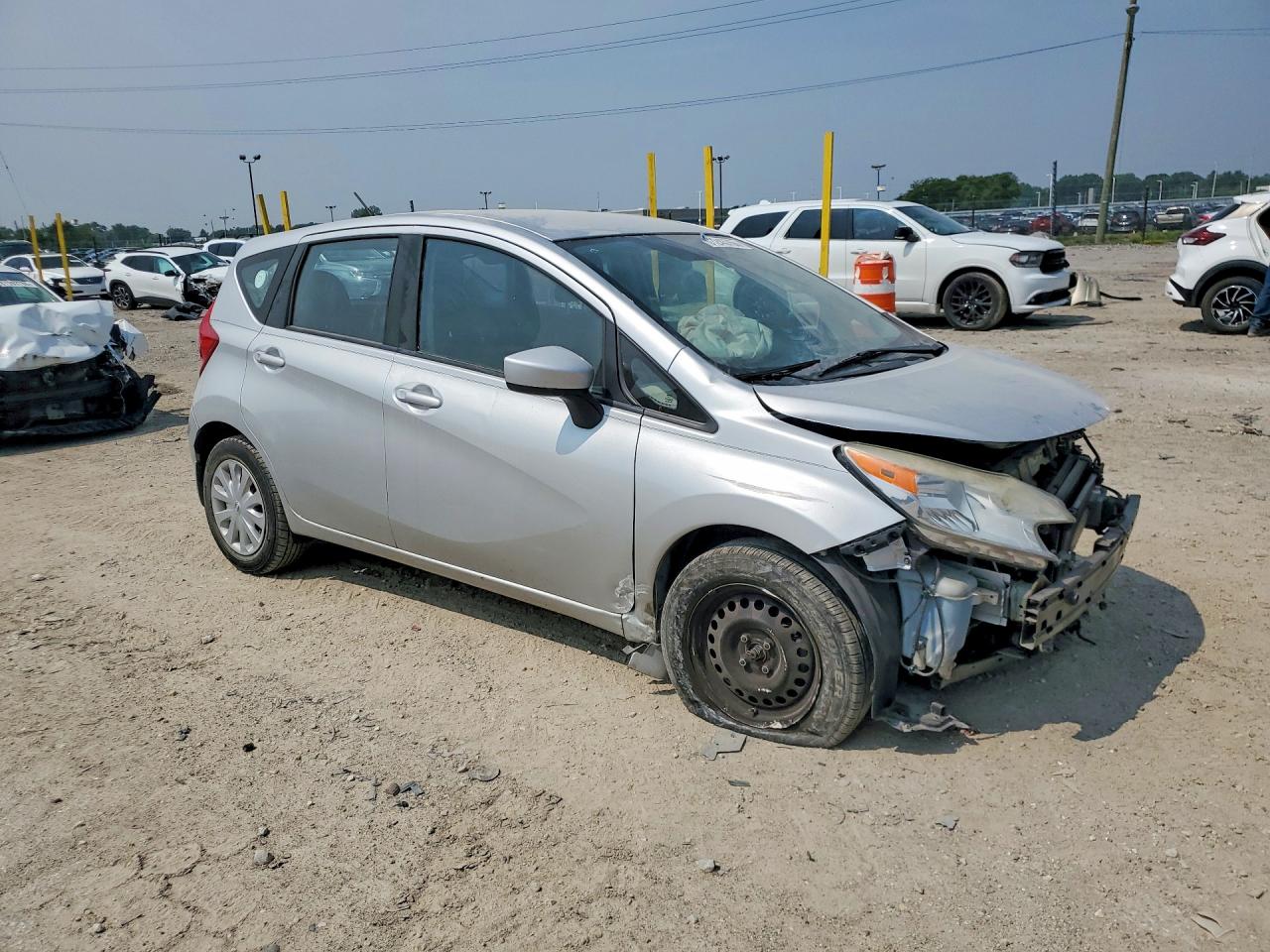 2015 Nissan Versa Note Sv Silver vin: 3N1CE2CPXFL430992