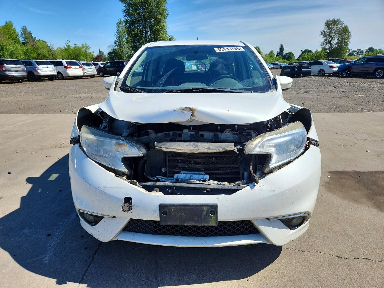2015 Nissan Versa Note Sr White vin: 3N1CE2CPXFL431477