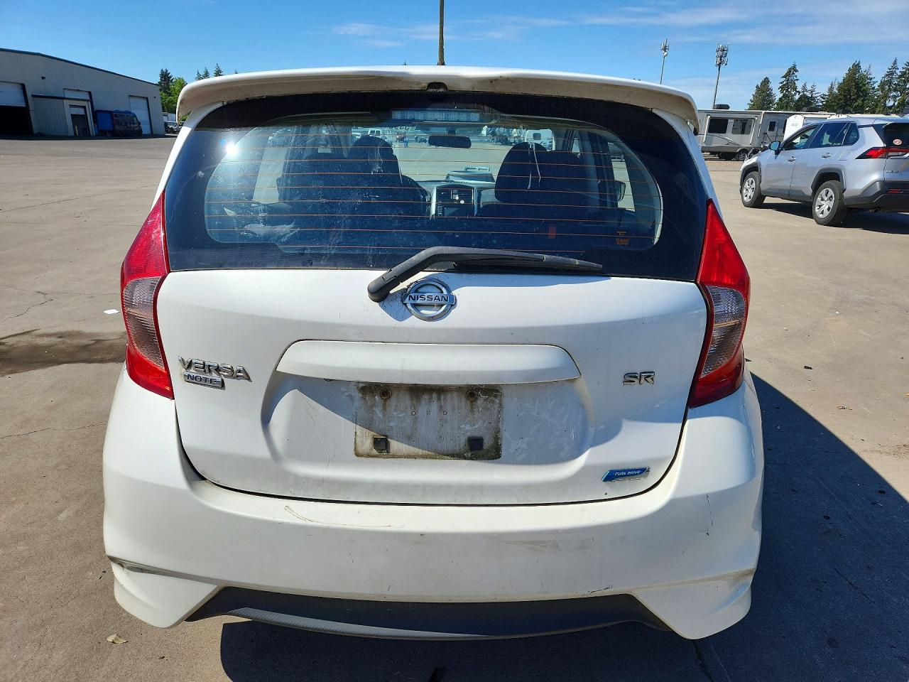 2015 Nissan Versa Note Sr White vin: 3N1CE2CPXFL431477