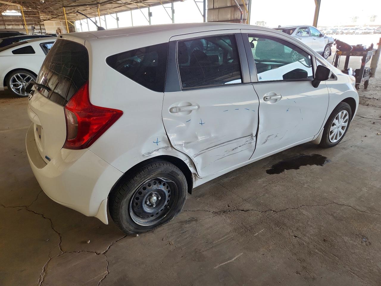 2015 Nissan Versa Note S Plus White vin: 3N1CE2CPXFL431835