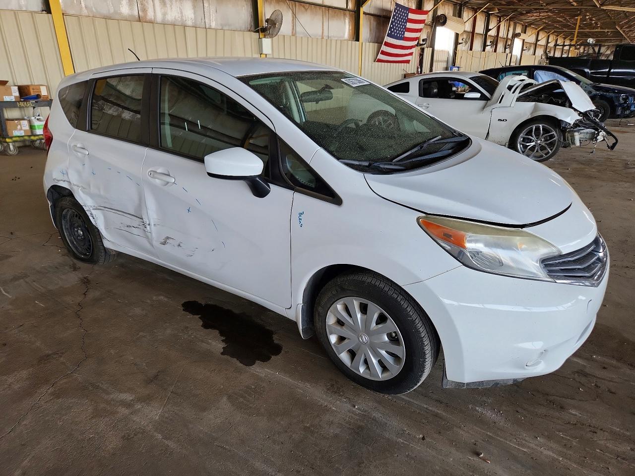 2015 Nissan Versa Note S Plus White vin: 3N1CE2CPXFL431835