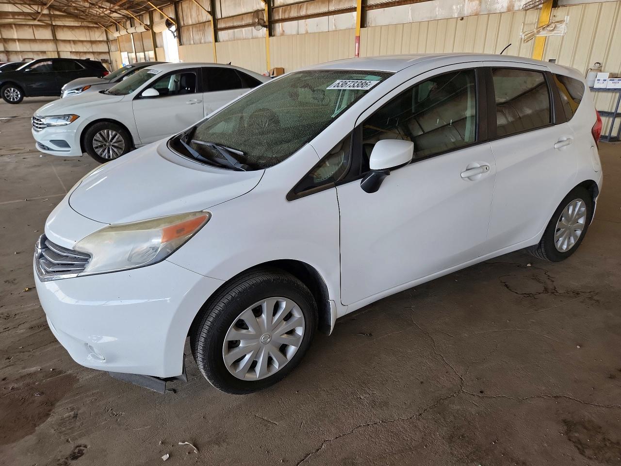 2015 Nissan Versa Note S Plus White vin: 3N1CE2CPXFL431835