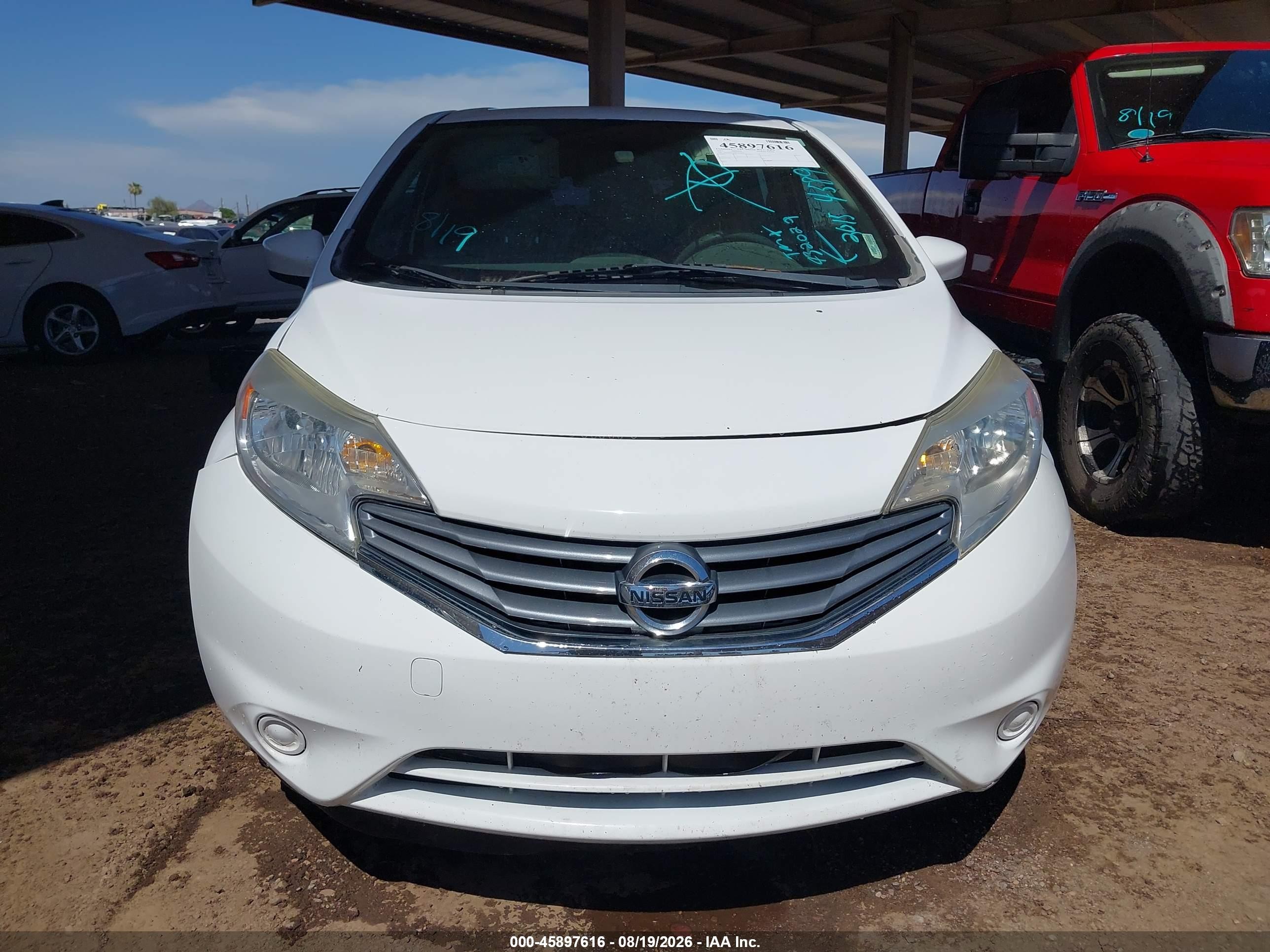 2015 Nissan Versa Note S Plus White vin: 3N1CE2CPXFL432029