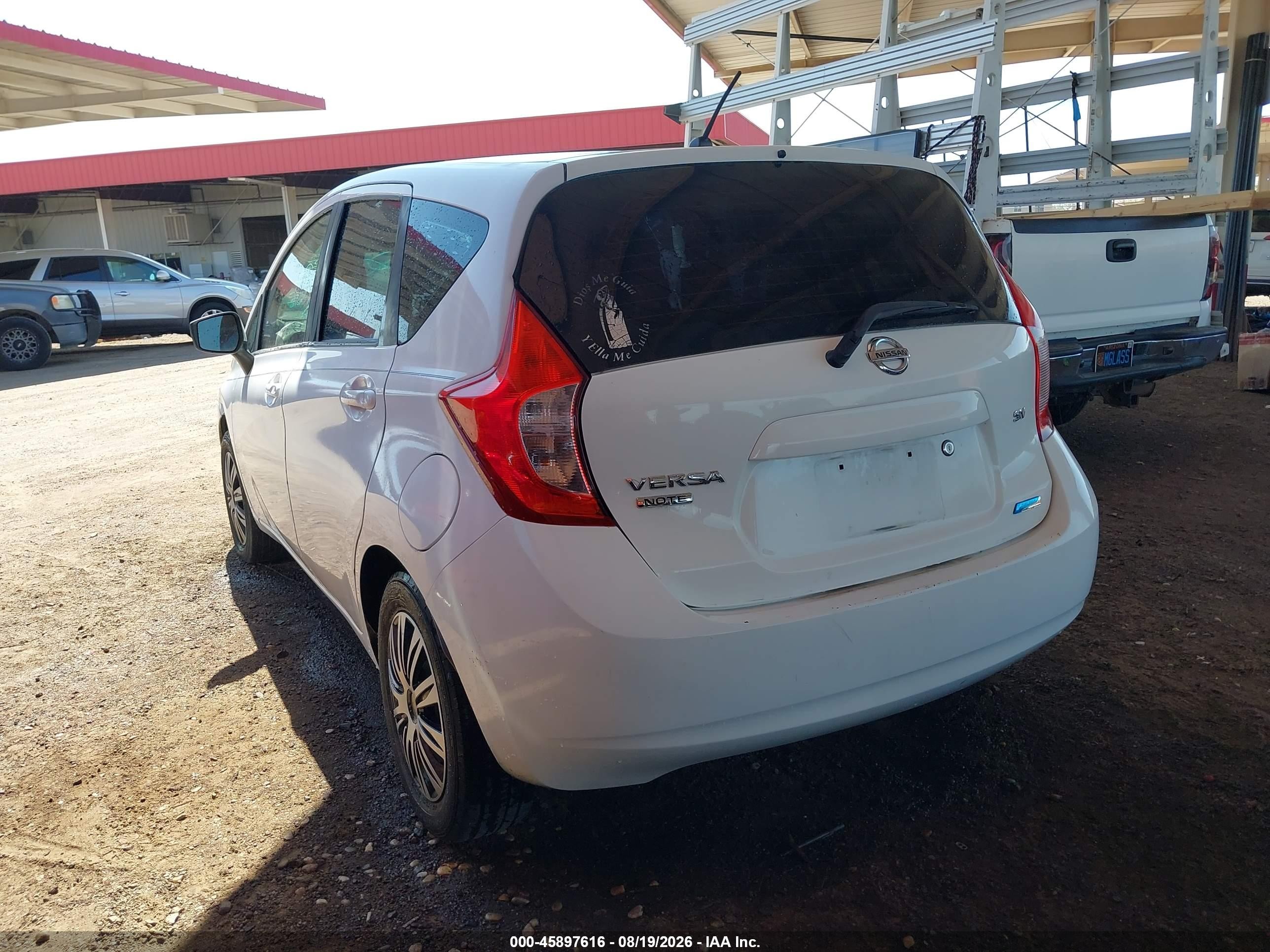 2015 Nissan Versa Note S Plus White vin: 3N1CE2CPXFL432029