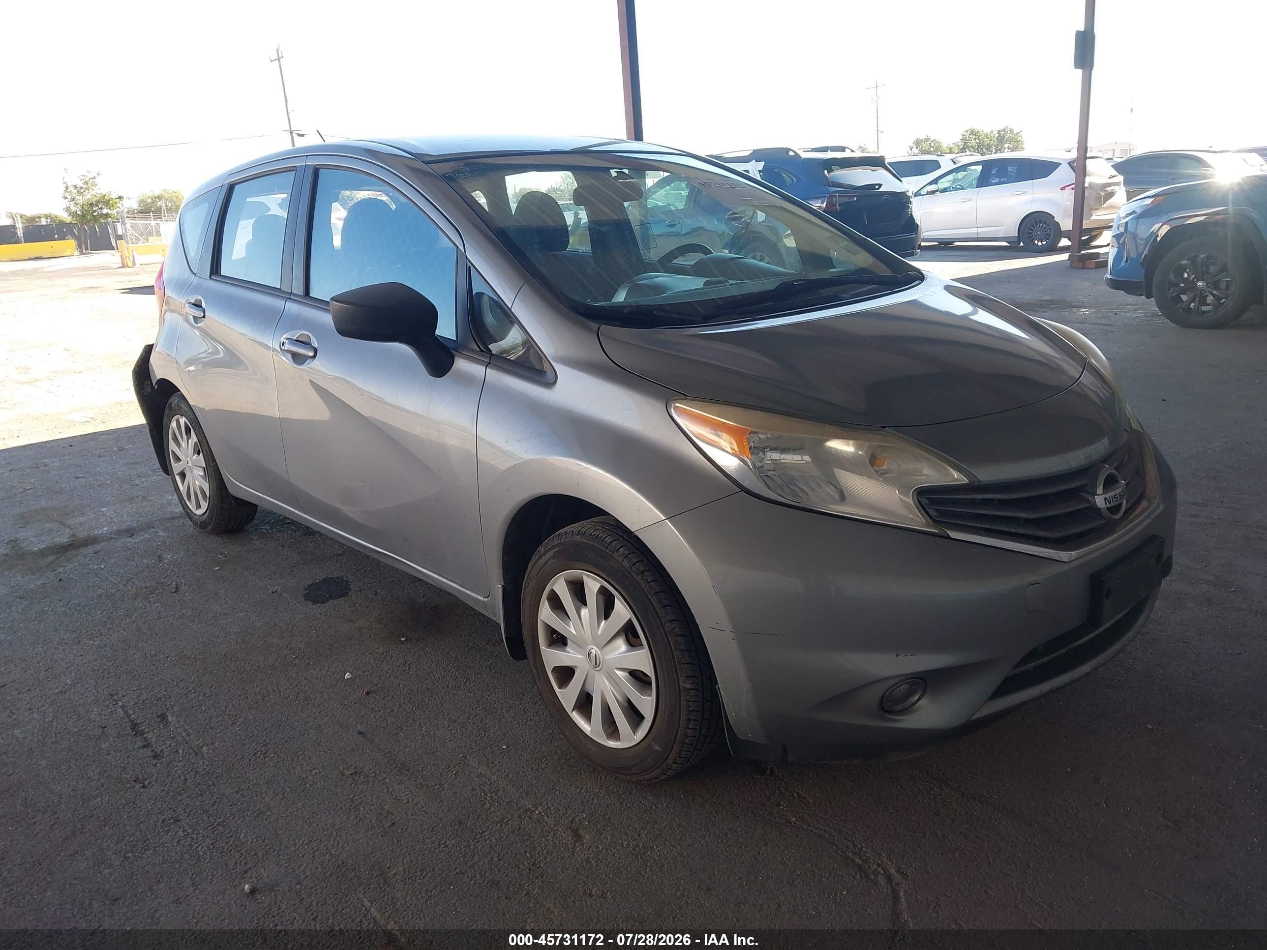 2015 Nissan Versa Note S (sr) Gray vin: 3N1CE2CPXFL439630