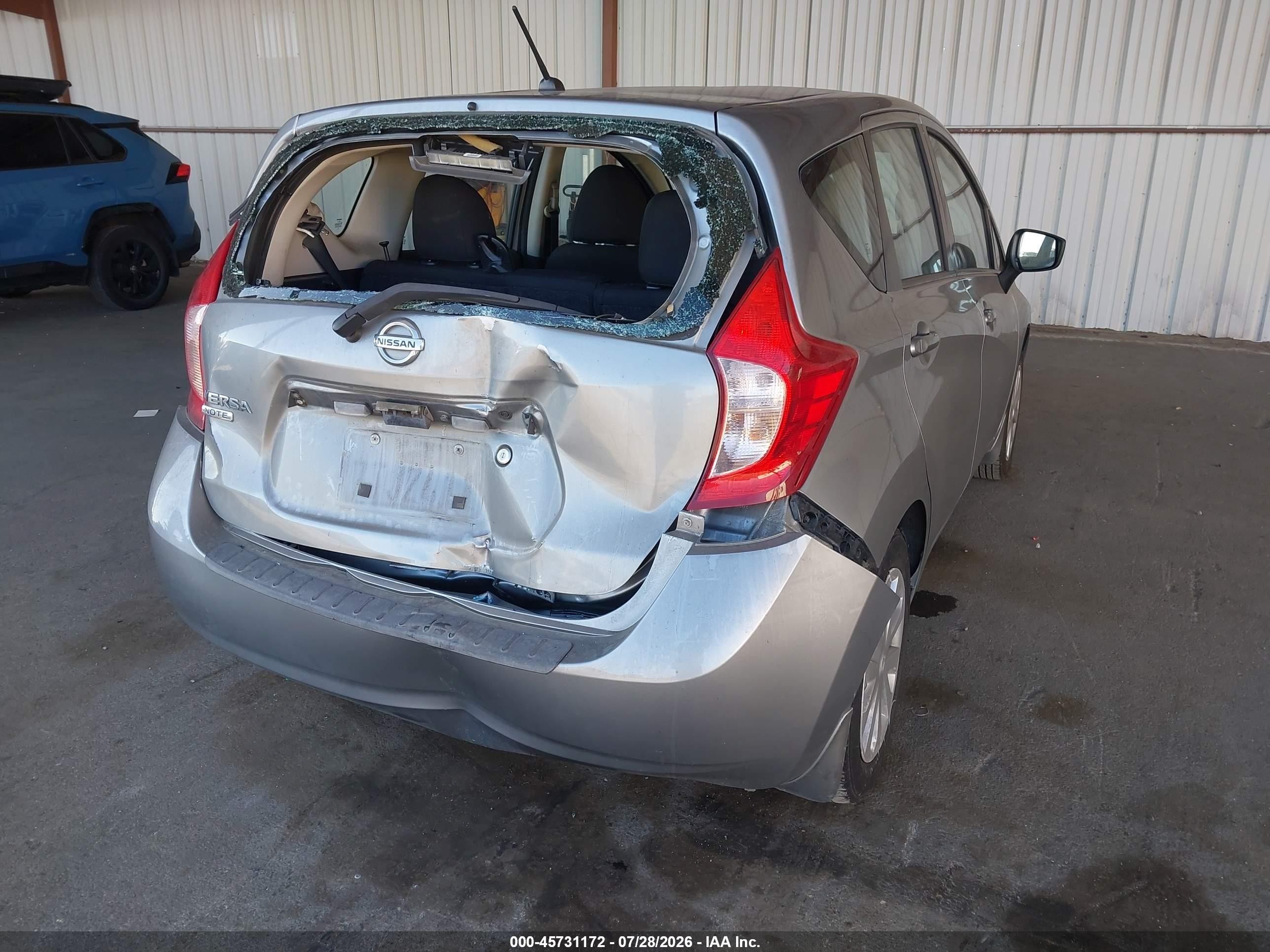 2015 Nissan Versa Note S (sr) Gray vin: 3N1CE2CPXFL439630