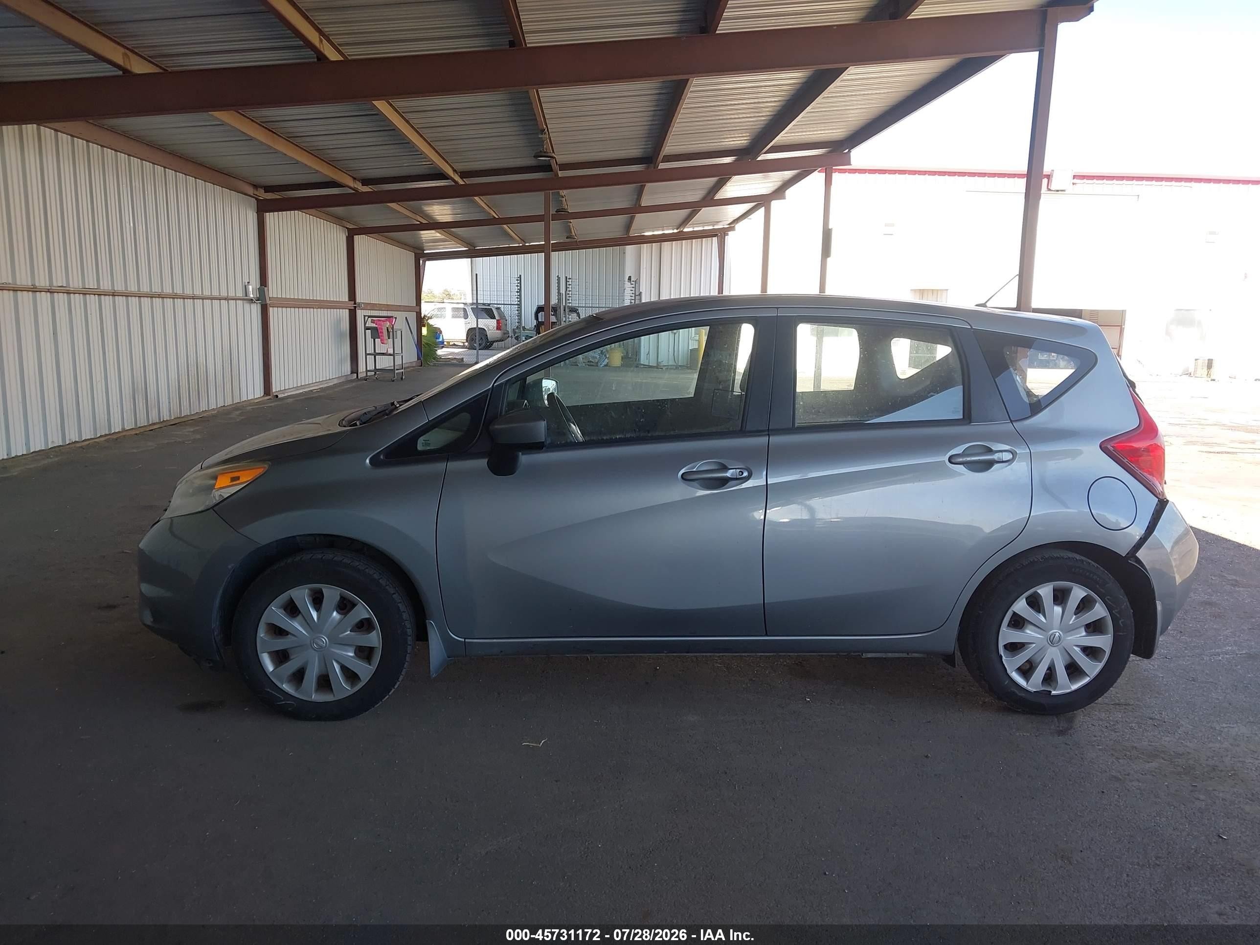2015 Nissan Versa Note S (sr) Gray vin: 3N1CE2CPXFL439630