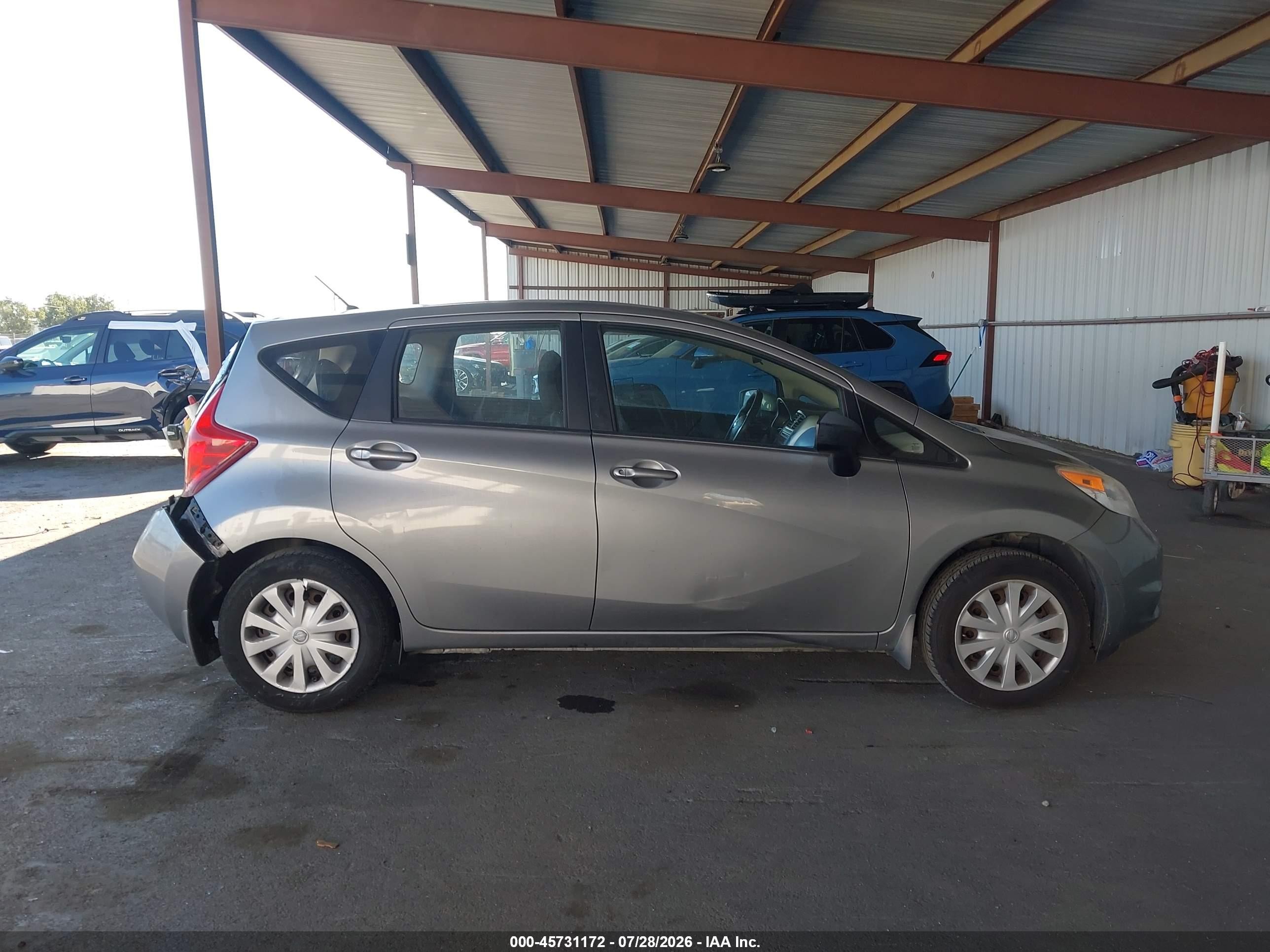 2015 Nissan Versa Note S (sr) Gray vin: 3N1CE2CPXFL439630