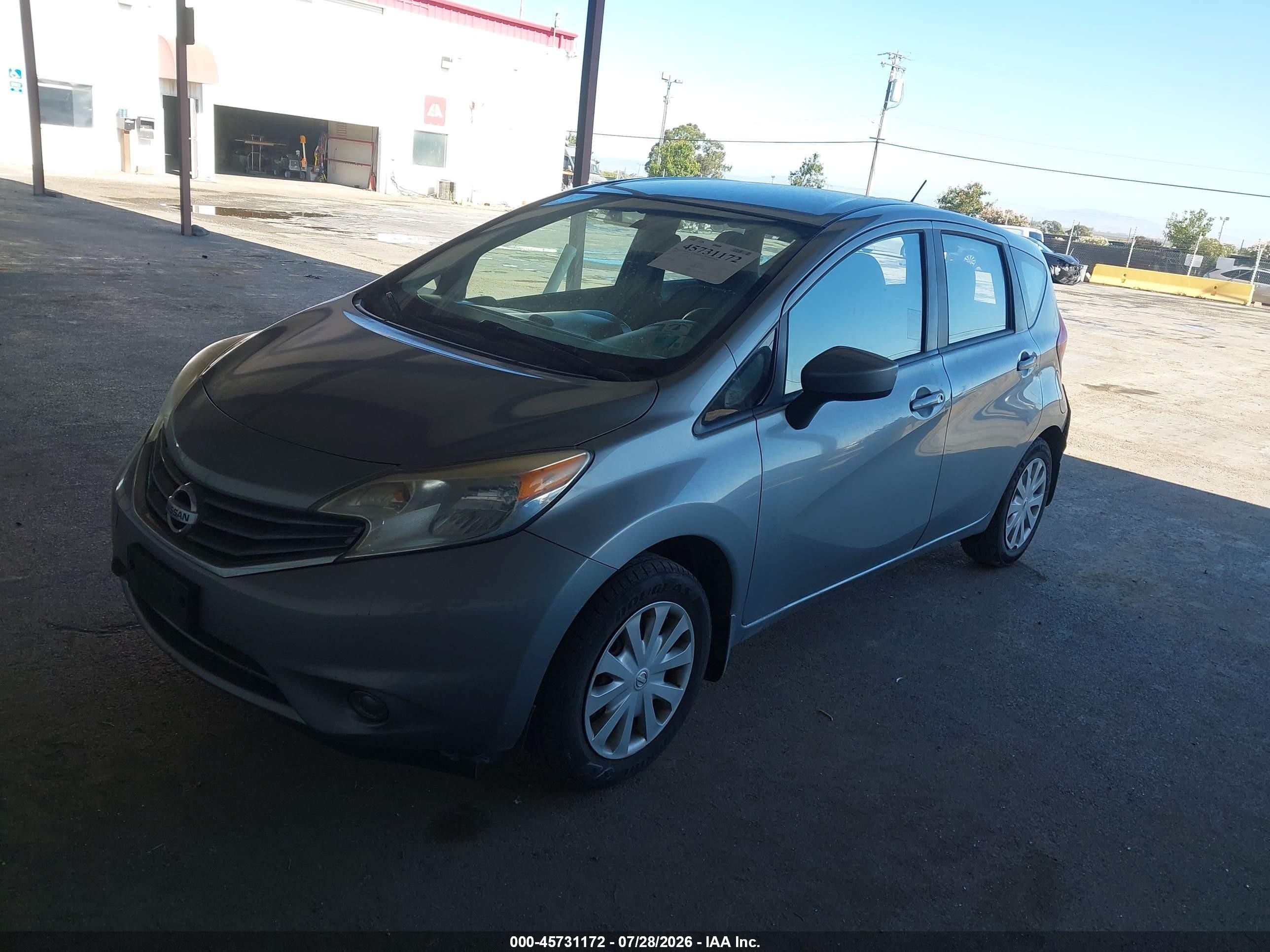 2015 Nissan Versa Note S (sr) Gray vin: 3N1CE2CPXFL439630