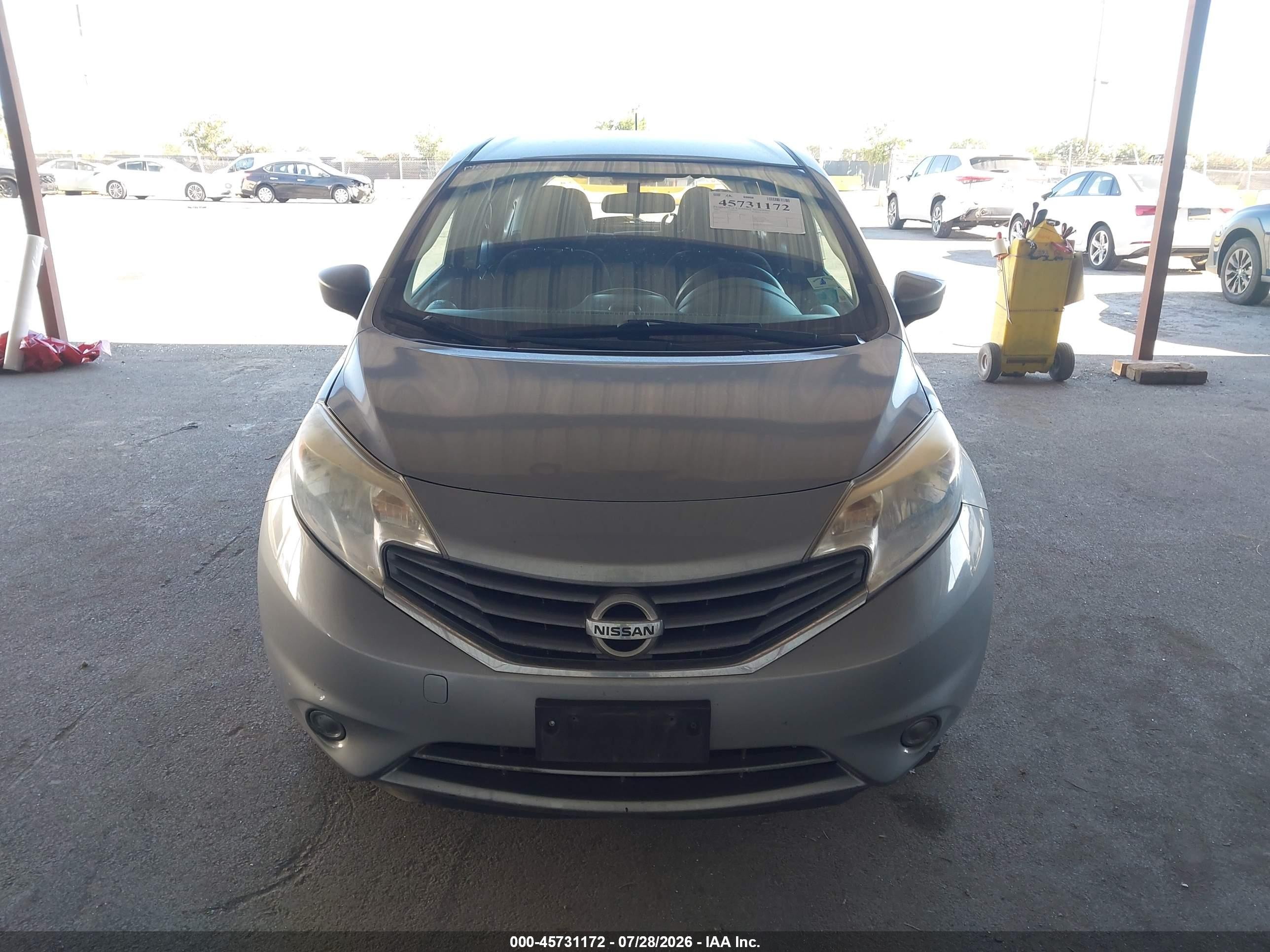 2015 Nissan Versa Note S (sr) Gray vin: 3N1CE2CPXFL439630