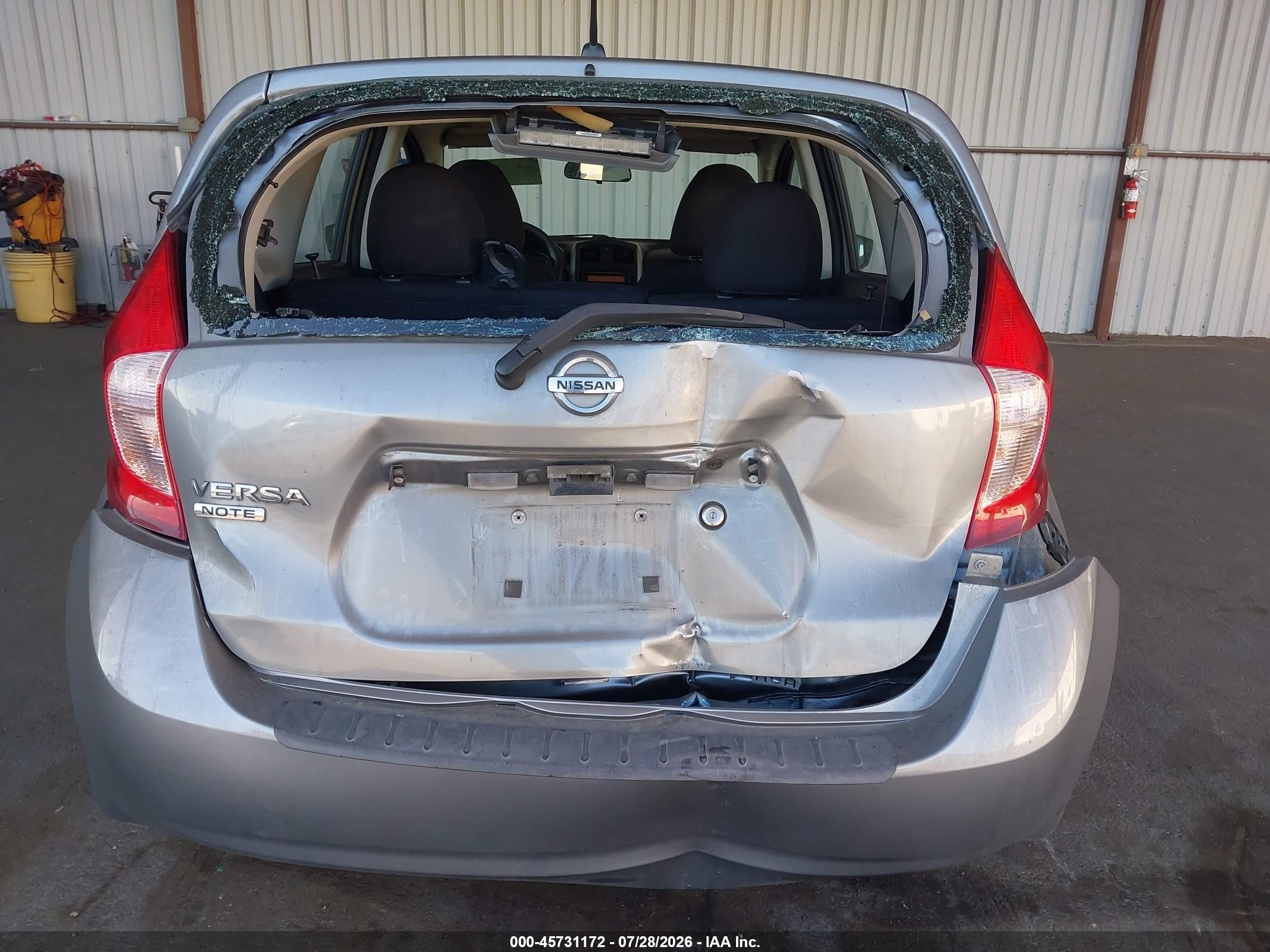 2015 Nissan Versa Note S (sr) Gray vin: 3N1CE2CPXFL439630