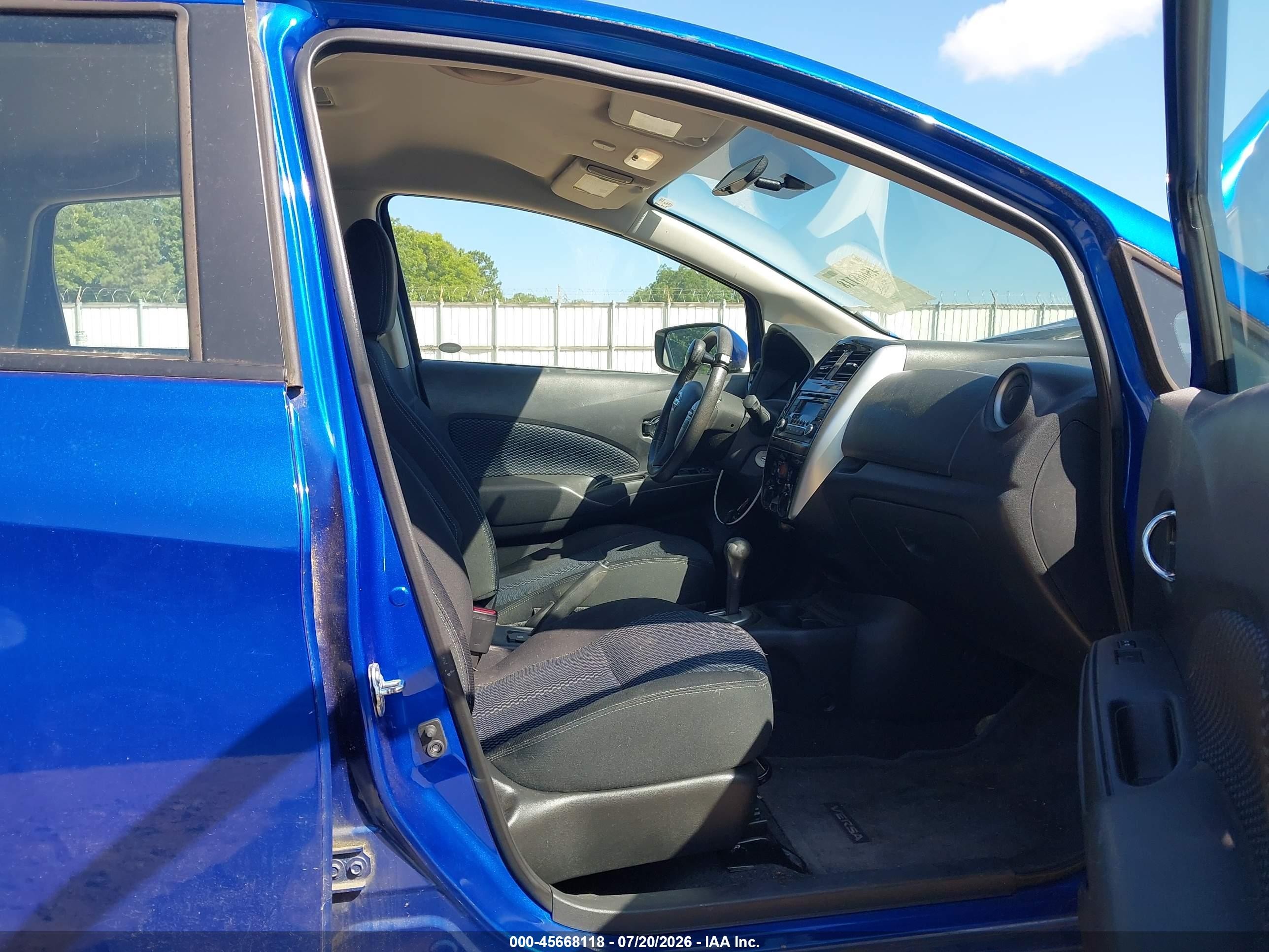 2015 Nissan Versa Note Sv Синий vin: 3N1CE2CPXFL440518
