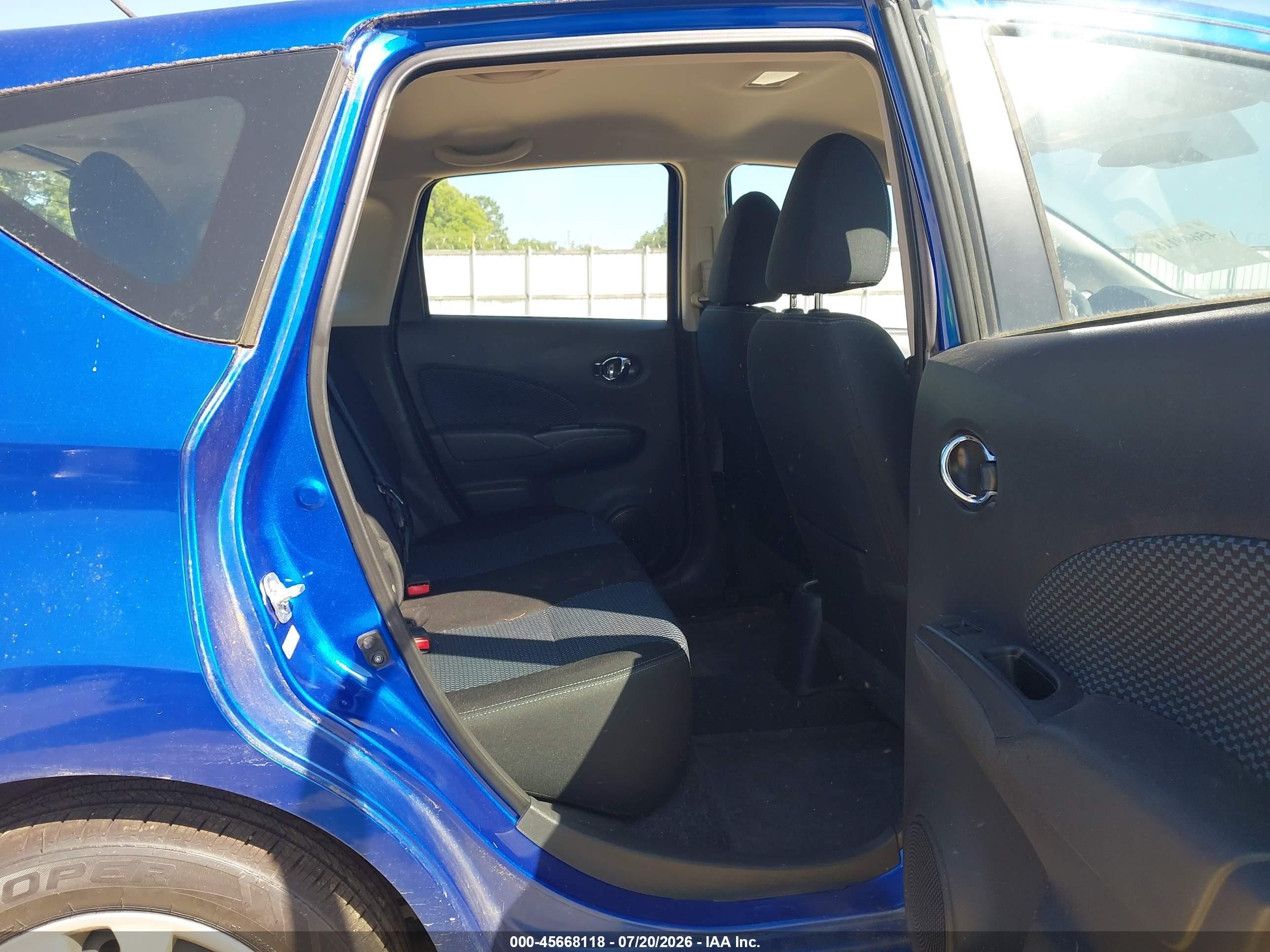2015 Nissan Versa Note Sv Синий vin: 3N1CE2CPXFL440518