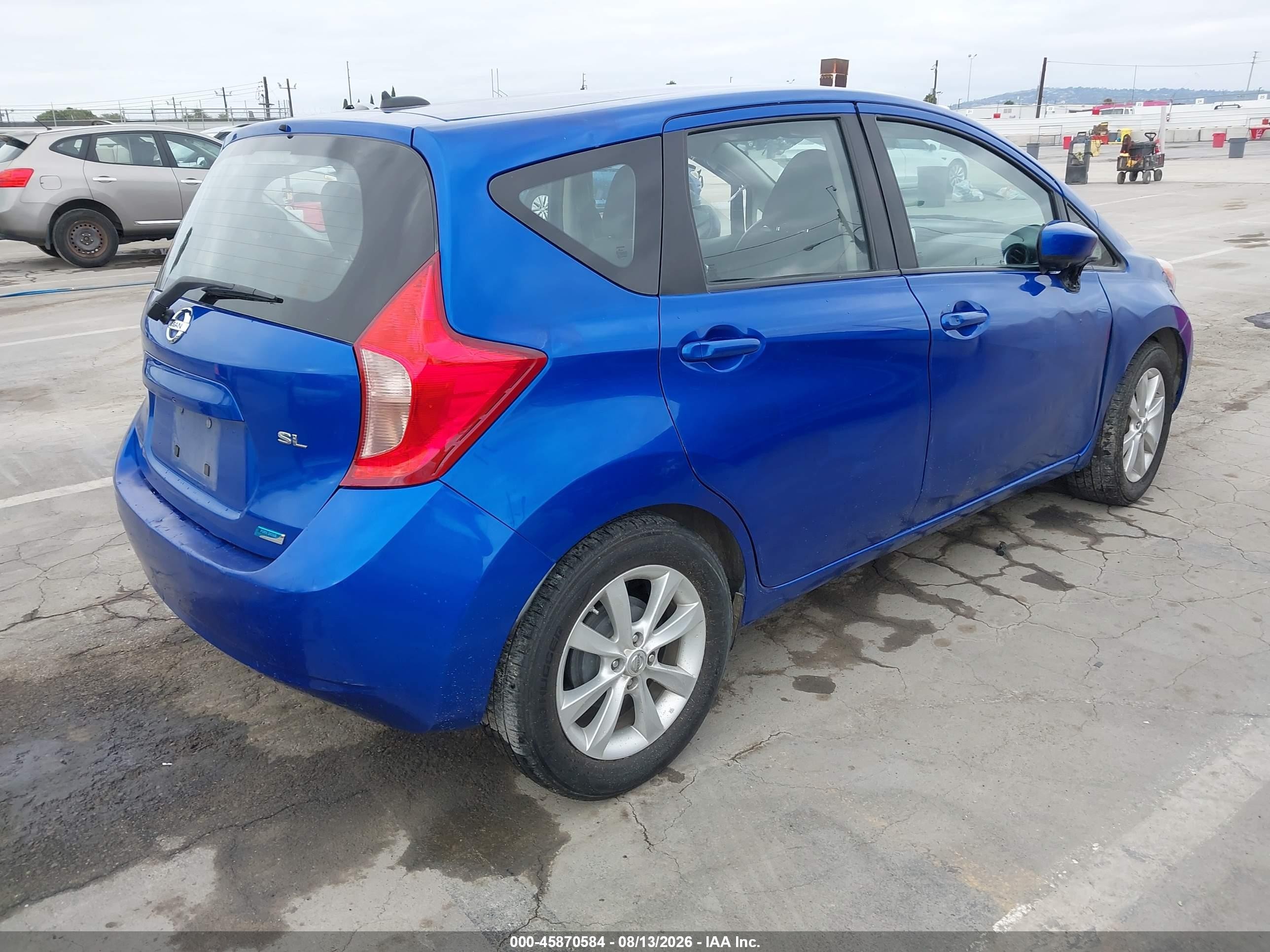 2015 Nissan Versa Note Sl Blue vin: 3N1CE2CPXFL441684