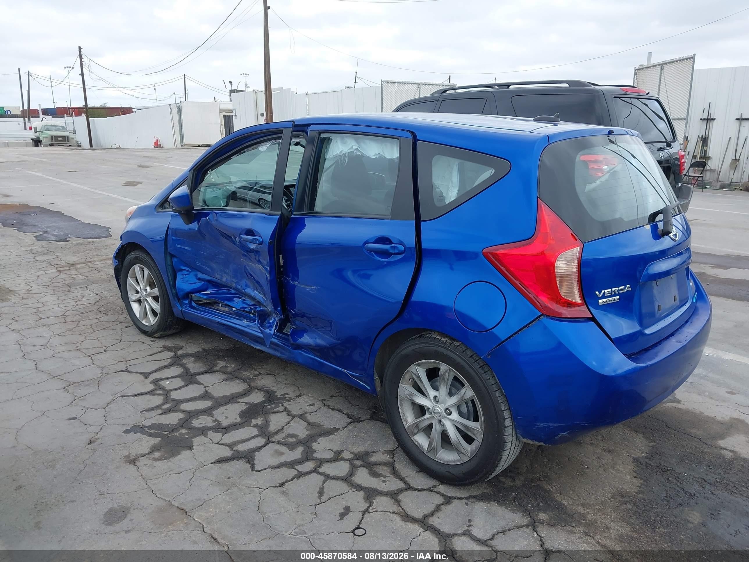 2015 Nissan Versa Note Sl Blue vin: 3N1CE2CPXFL441684