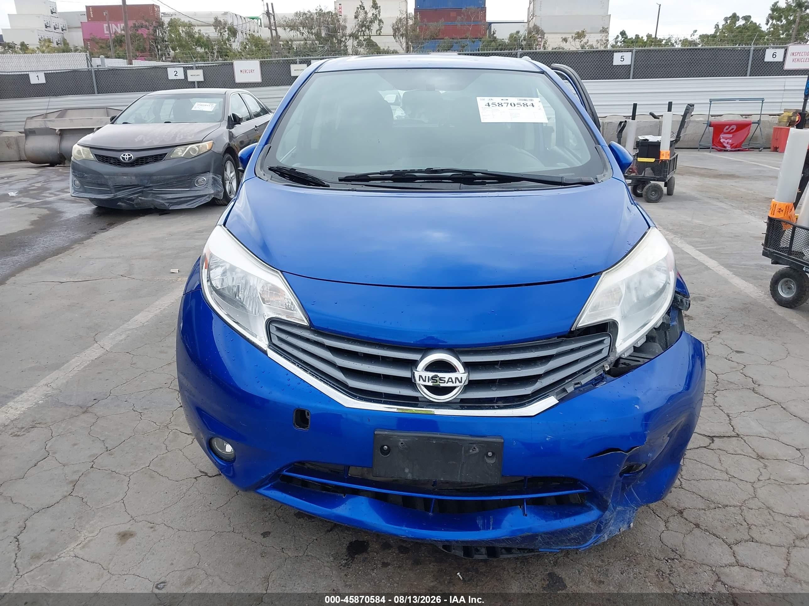 2015 Nissan Versa Note Sl Blue vin: 3N1CE2CPXFL441684