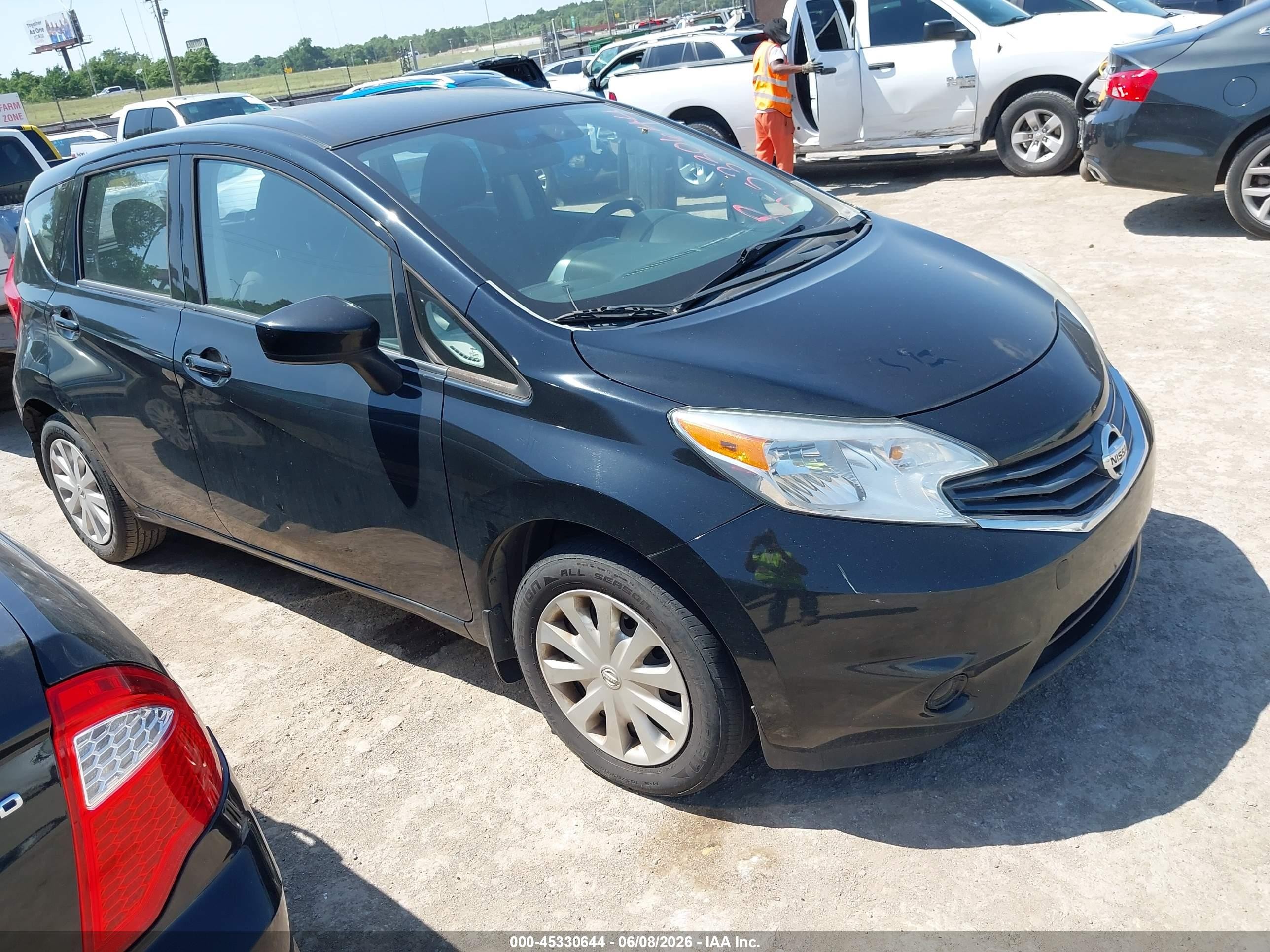 2015 Nissan Versa Note S Plus Black vin: 3N1CE2CPXFL448781