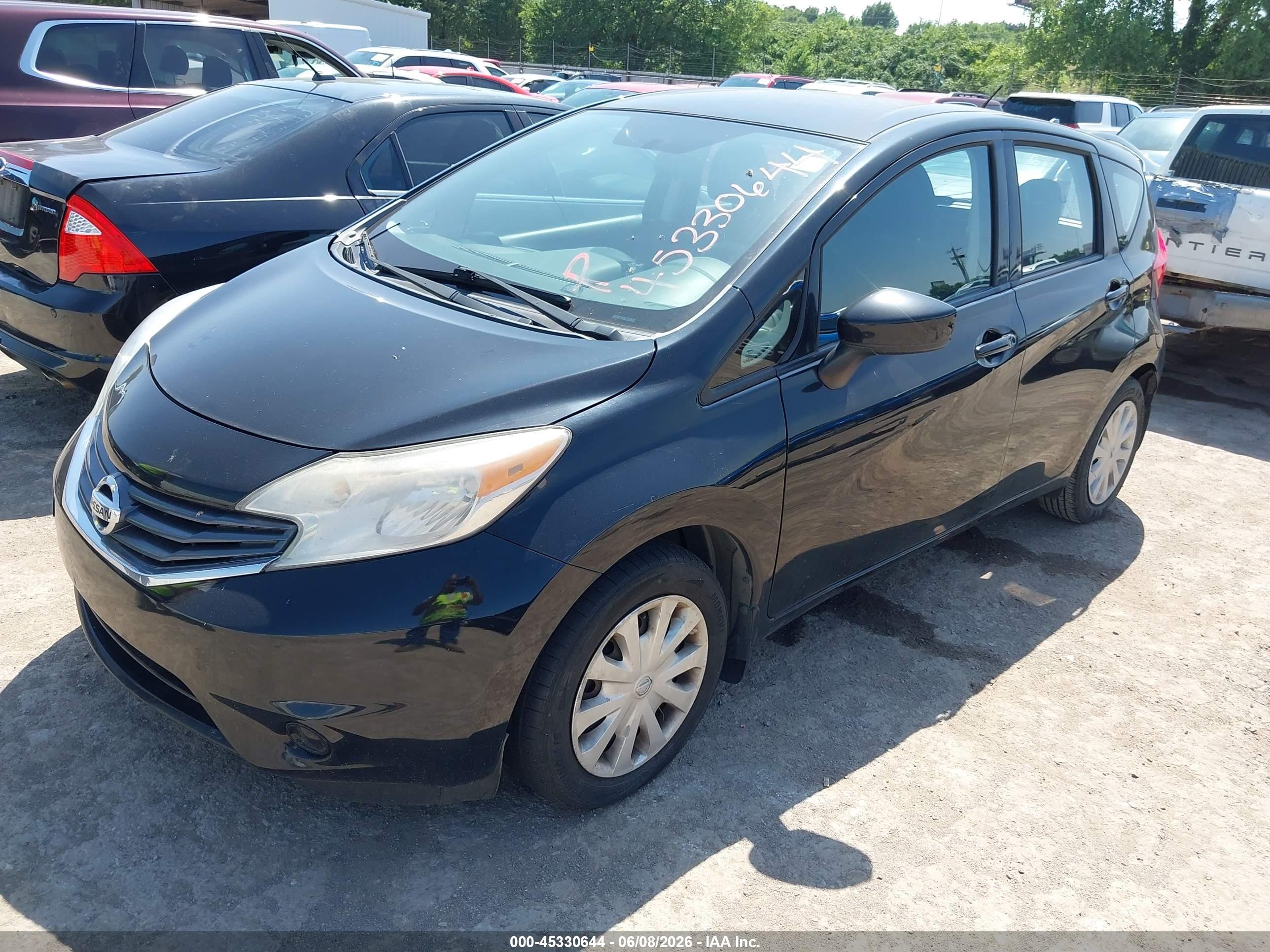 2015 Nissan Versa Note S Plus Black vin: 3N1CE2CPXFL448781