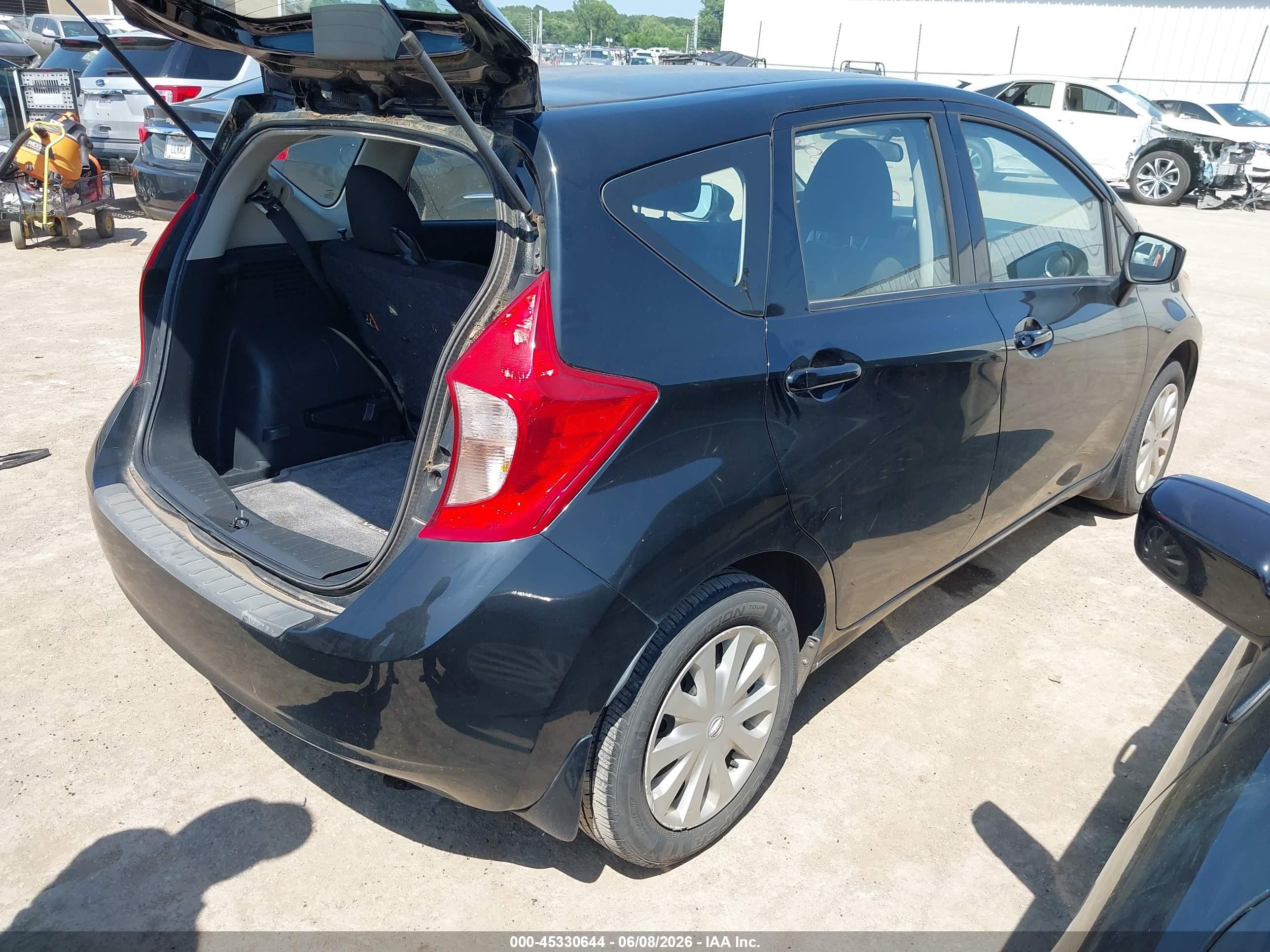 2015 Nissan Versa Note S Plus Black vin: 3N1CE2CPXFL448781