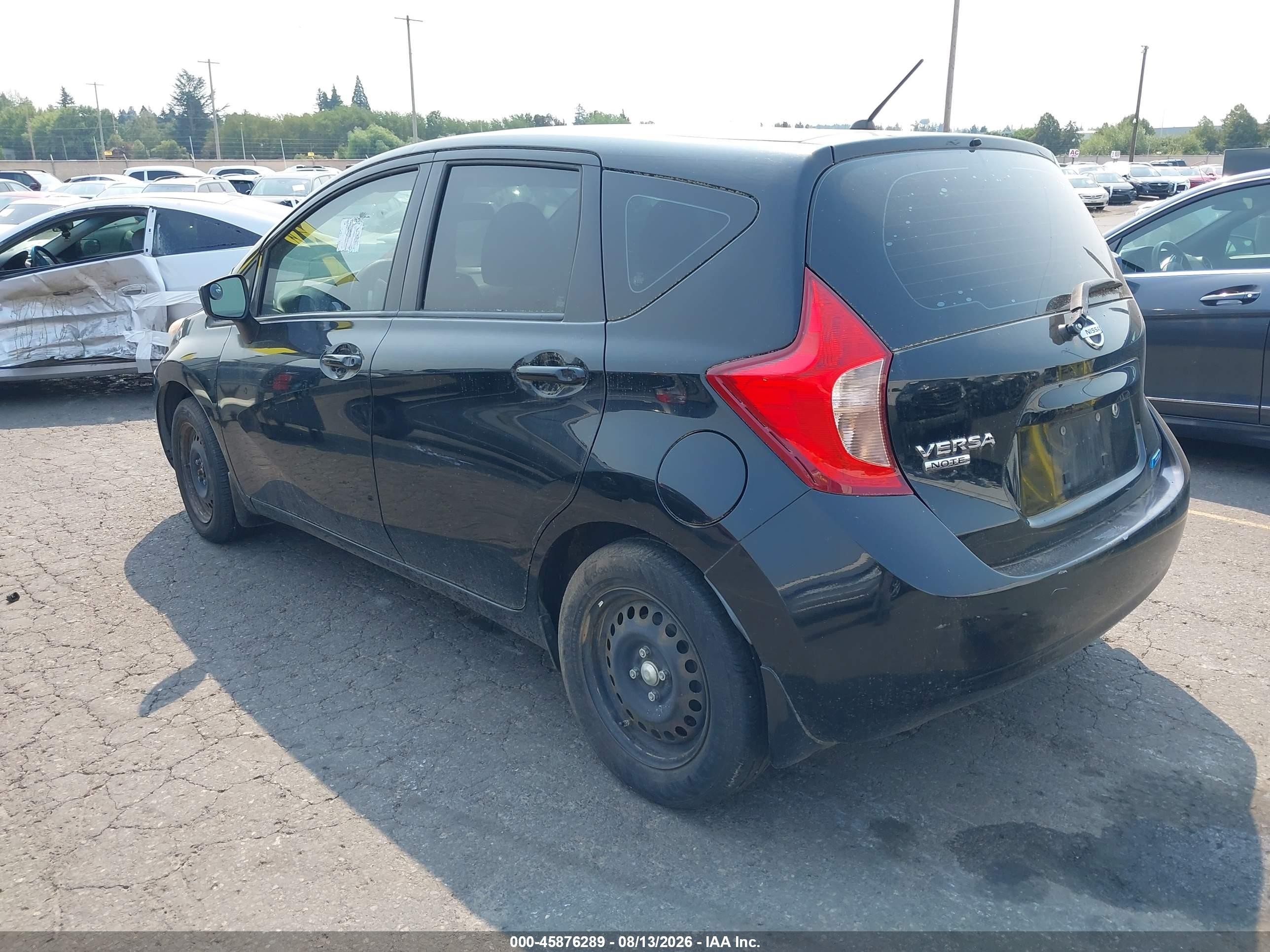 2015 Nissan Versa Note S Plus Black vin: 3N1CE2CPXFL450370