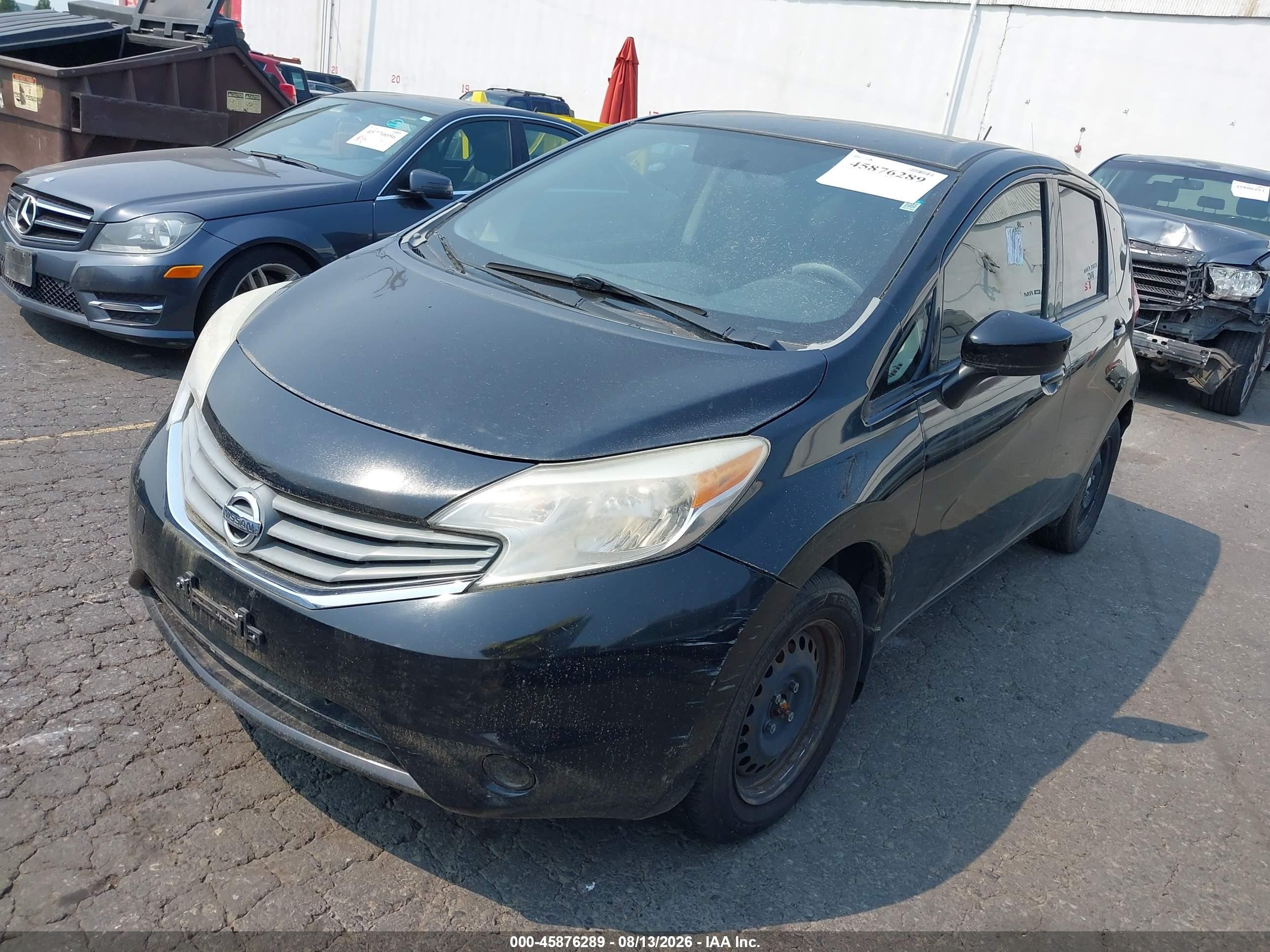 2015 Nissan Versa Note S Plus Black vin: 3N1CE2CPXFL450370