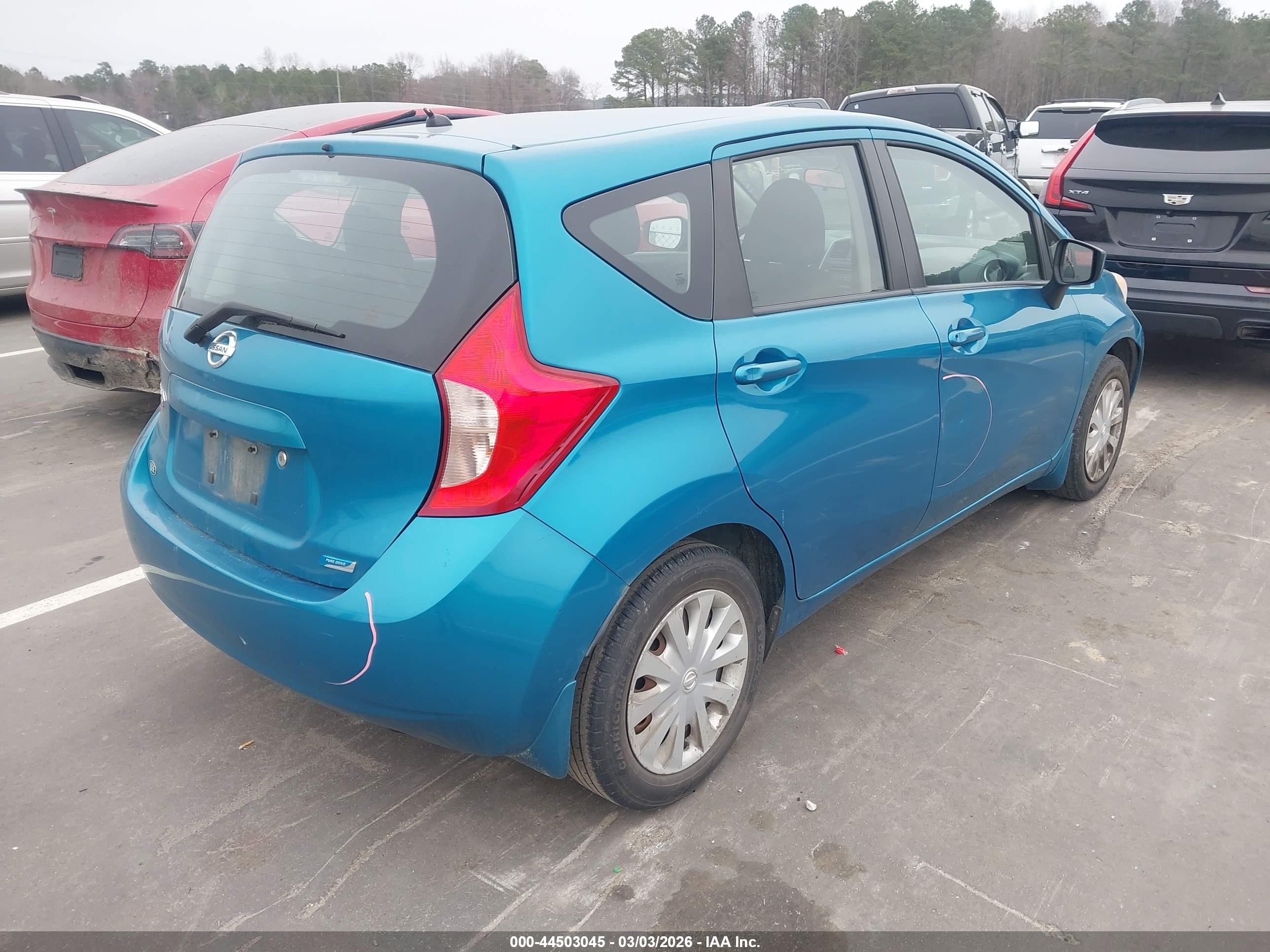 2016 Nissan Versa Note S Plus Blue vin: 3N1CE2CPXGL370424