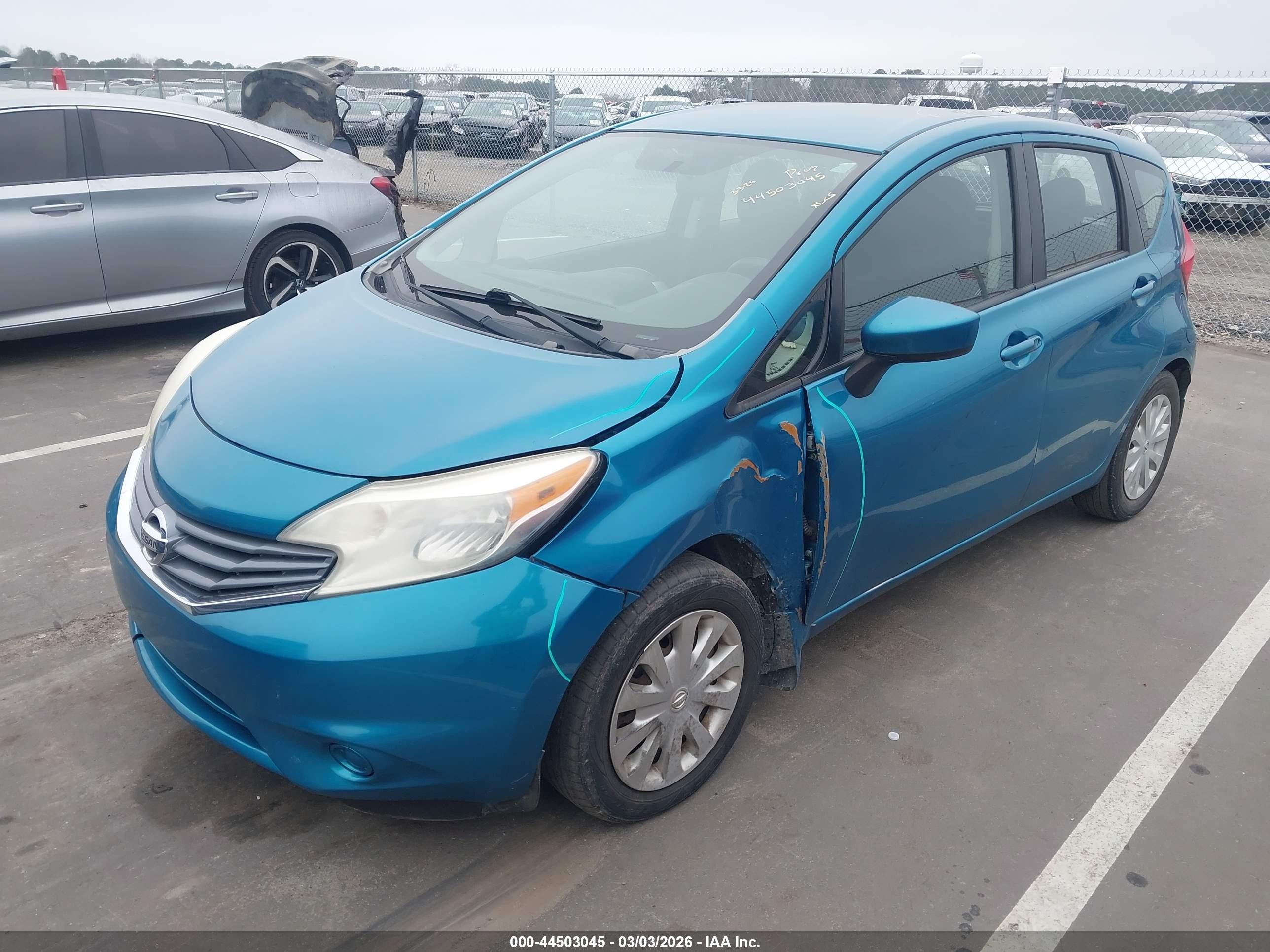 2016 Nissan Versa Note S Plus Blue vin: 3N1CE2CPXGL370424