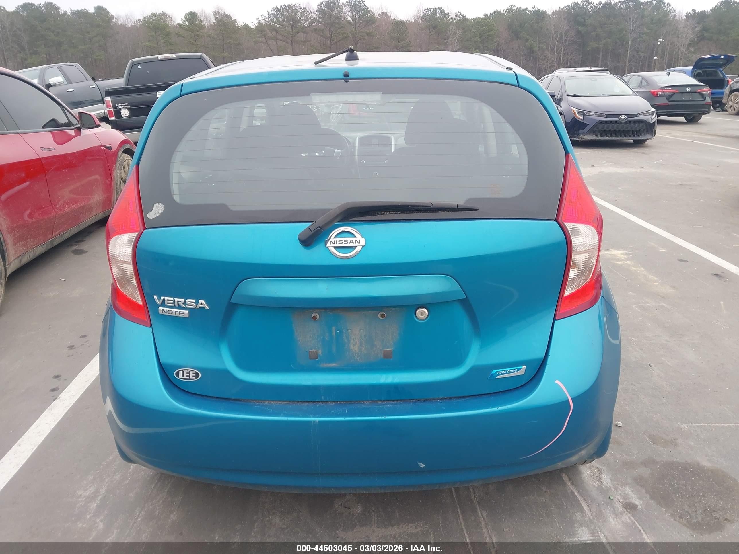 2016 Nissan Versa Note S Plus Blue vin: 3N1CE2CPXGL370424