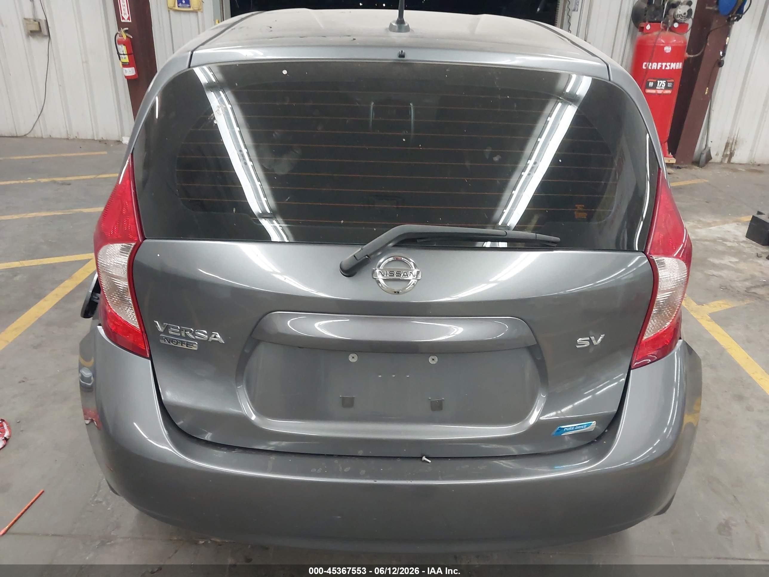 2016 Nissan Versa Note Sv Gray vin: 3N1CE2CPXGL389006