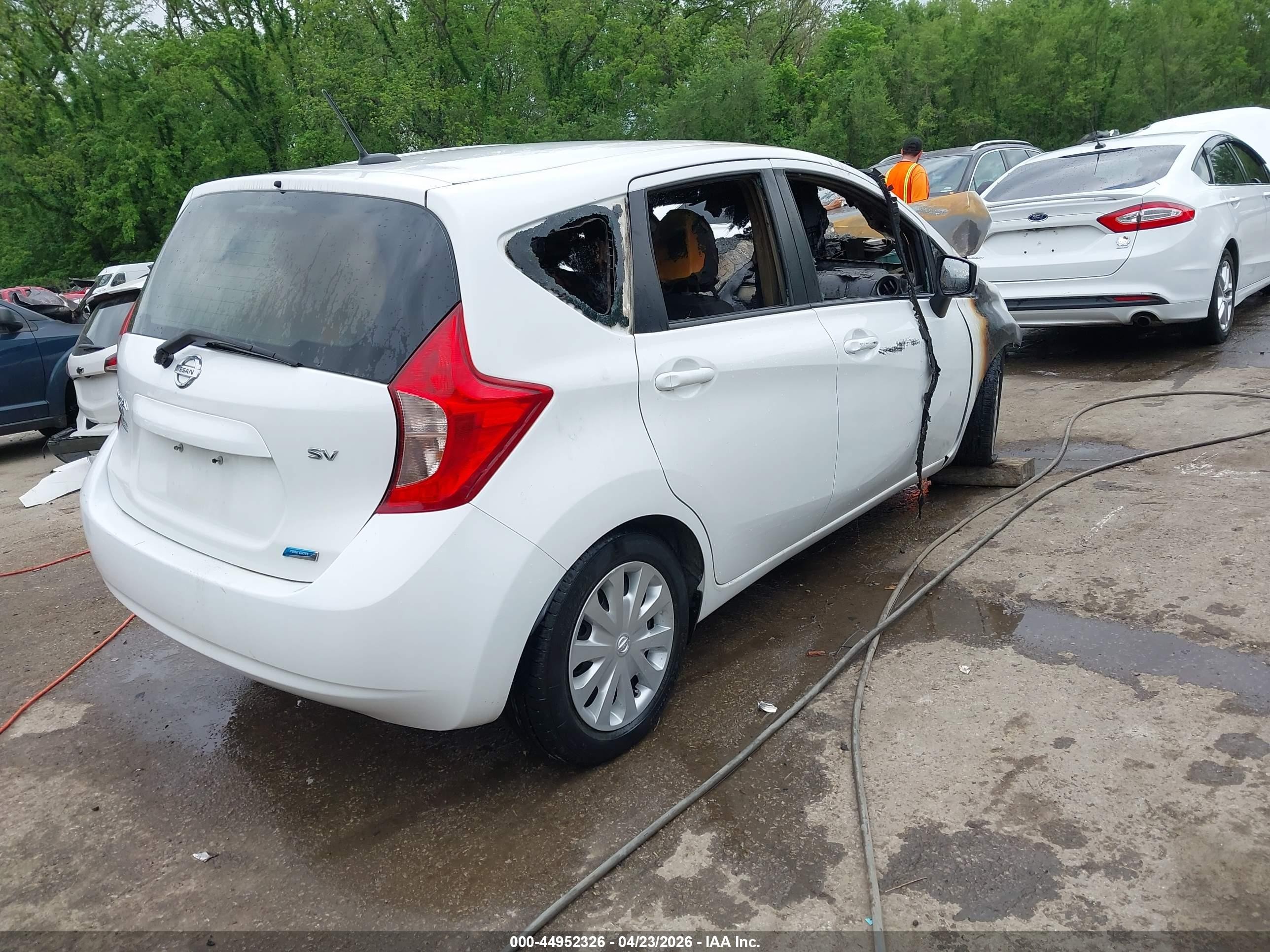 2016 Nissan Versa Note S (sr)/s Plus/sl/sr/sv White vin: 3N1CE2CPXGL402966