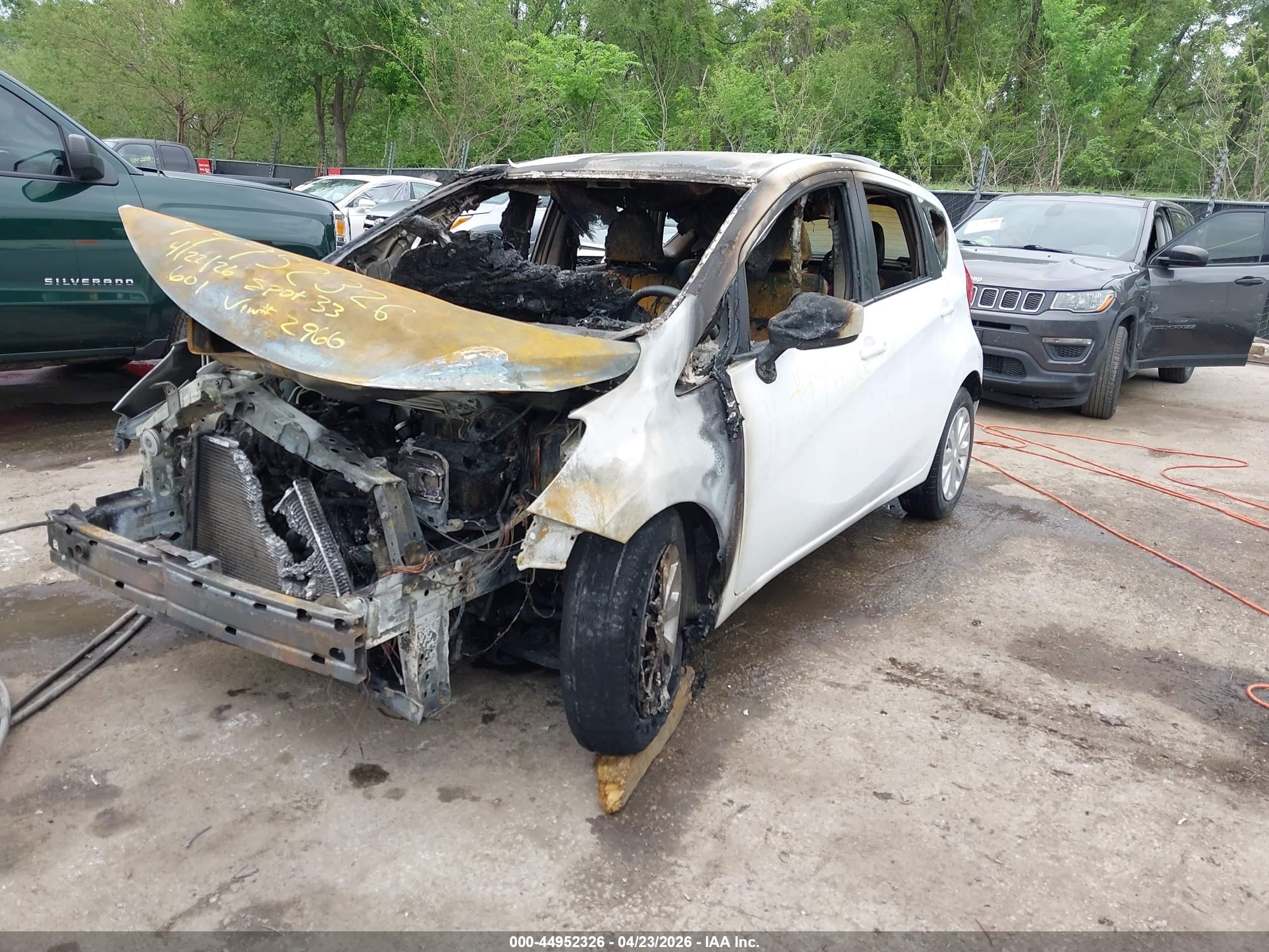 2016 Nissan Versa Note S (sr)/s Plus/sl/sr/sv White vin: 3N1CE2CPXGL402966