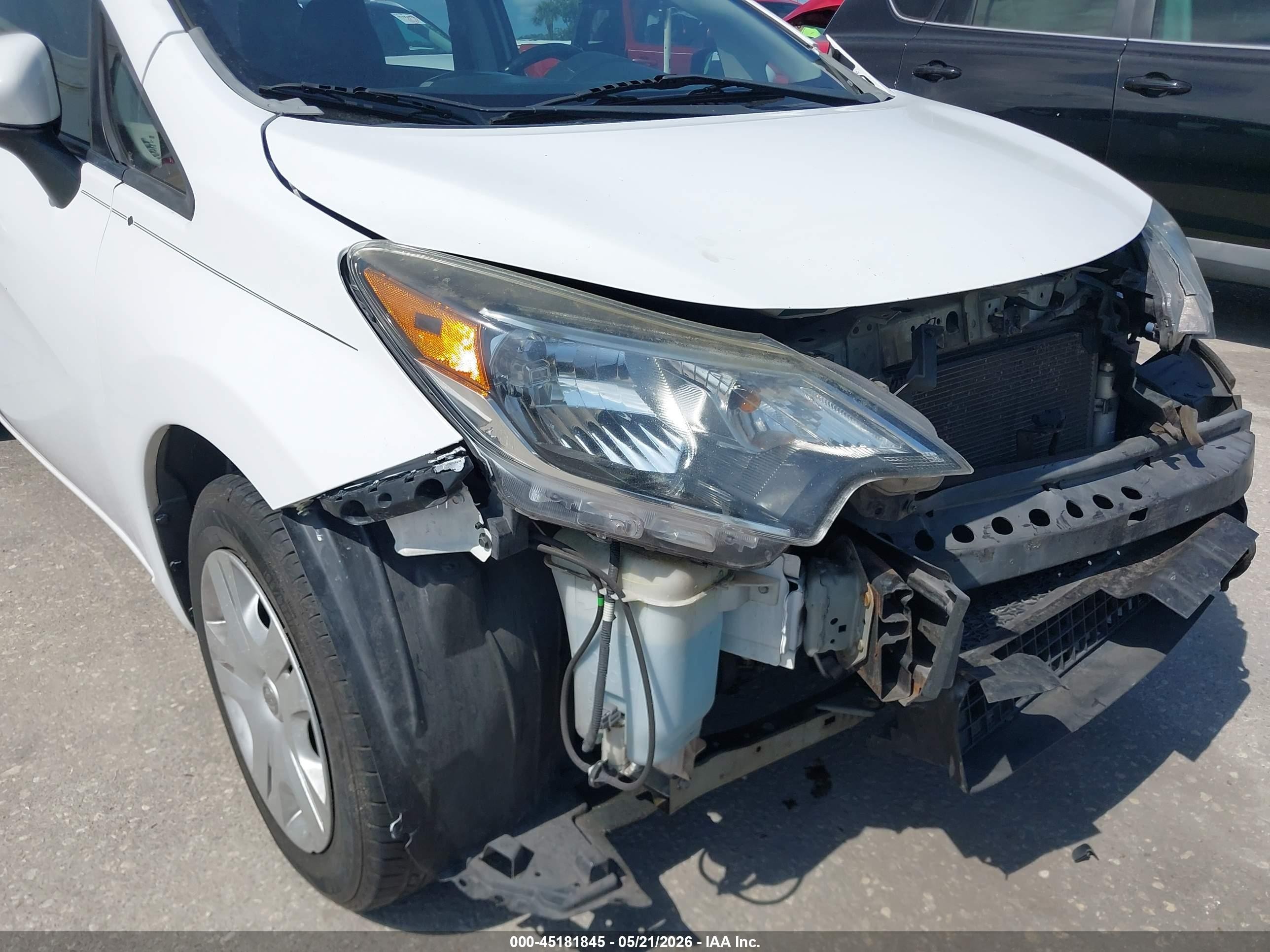 2017 Nissan Versa Note Sv White vin: 3N1CE2CPXHL354046