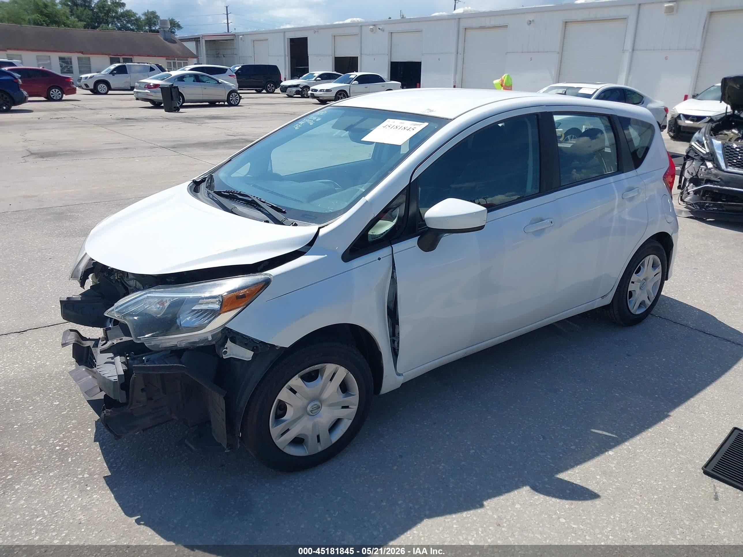 2017 Nissan Versa Note Sv White vin: 3N1CE2CPXHL354046