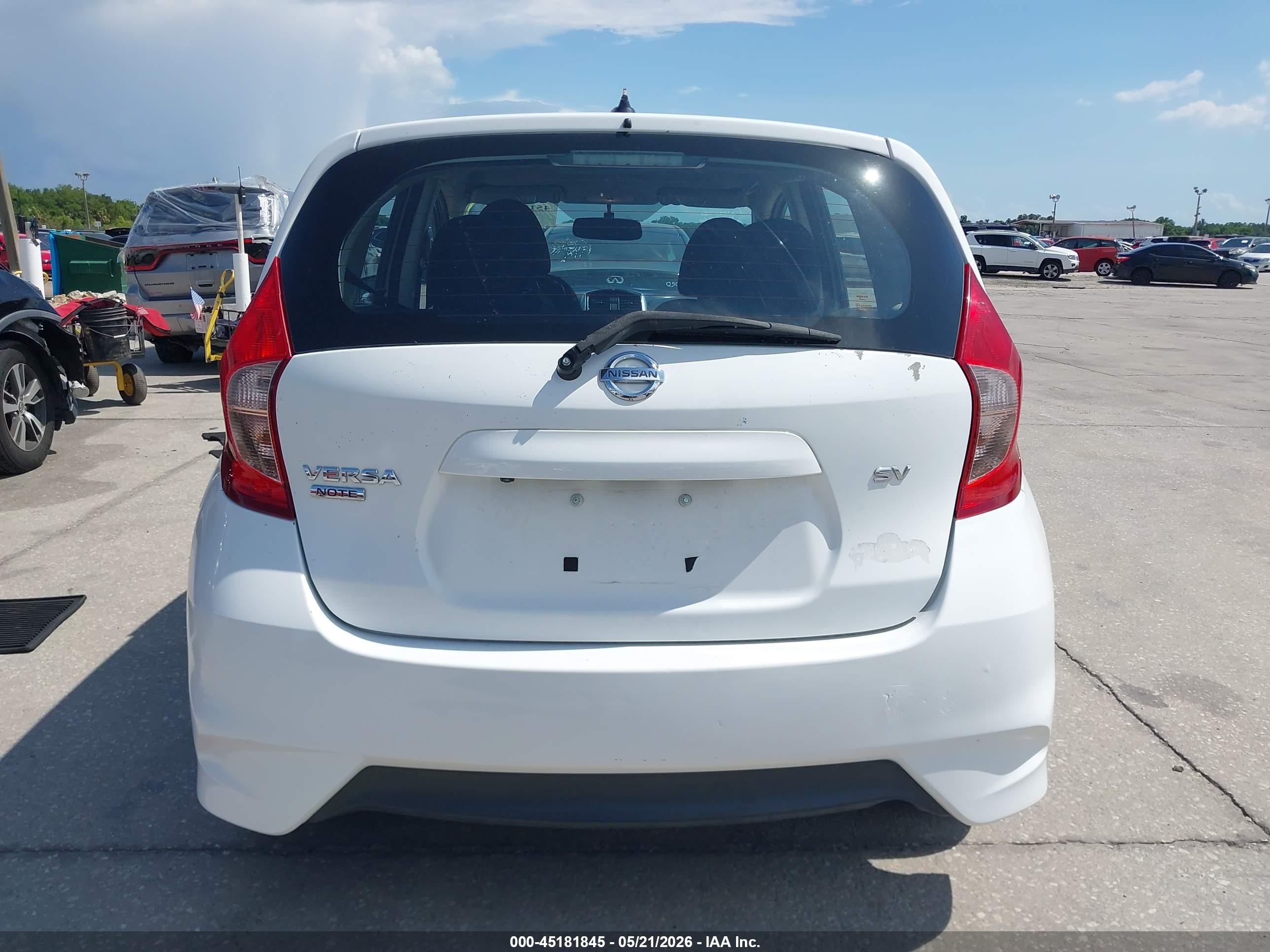 2017 Nissan Versa Note Sv White vin: 3N1CE2CPXHL354046
