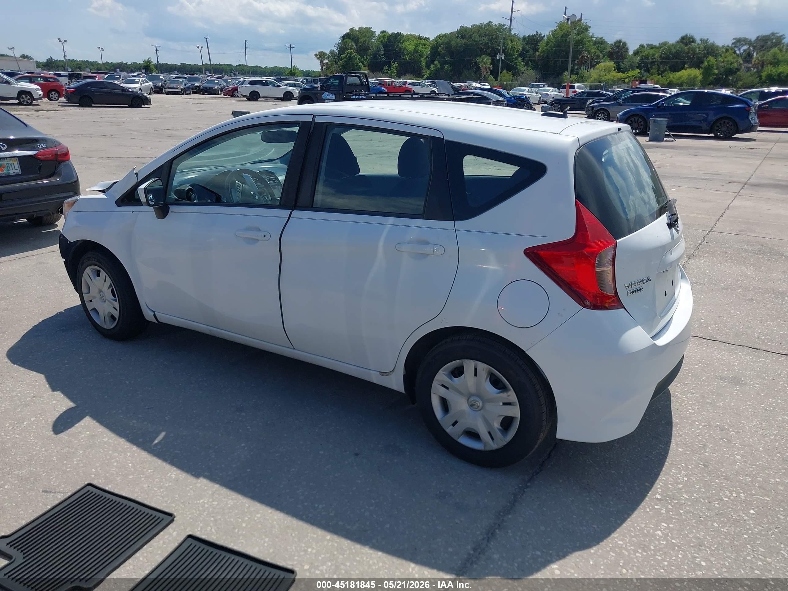 2017 Nissan Versa Note Sv White vin: 3N1CE2CPXHL354046