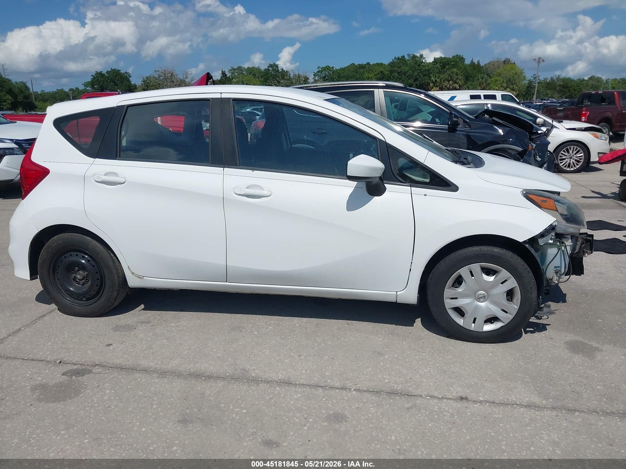 2017 Nissan Versa Note Sv White vin: 3N1CE2CPXHL354046