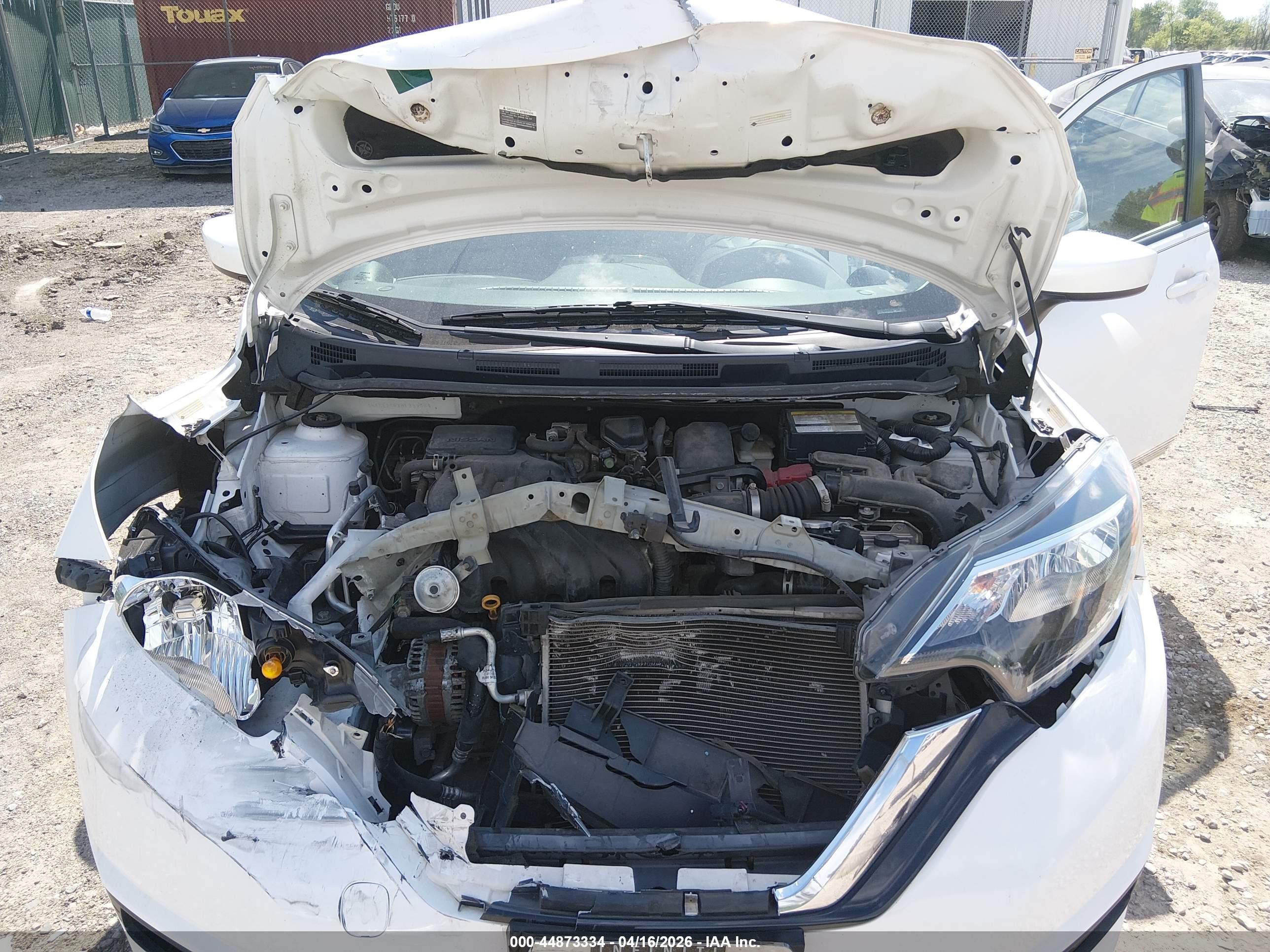2017 Nissan Versa Note Sv White vin: 3N1CE2CPXHL359084