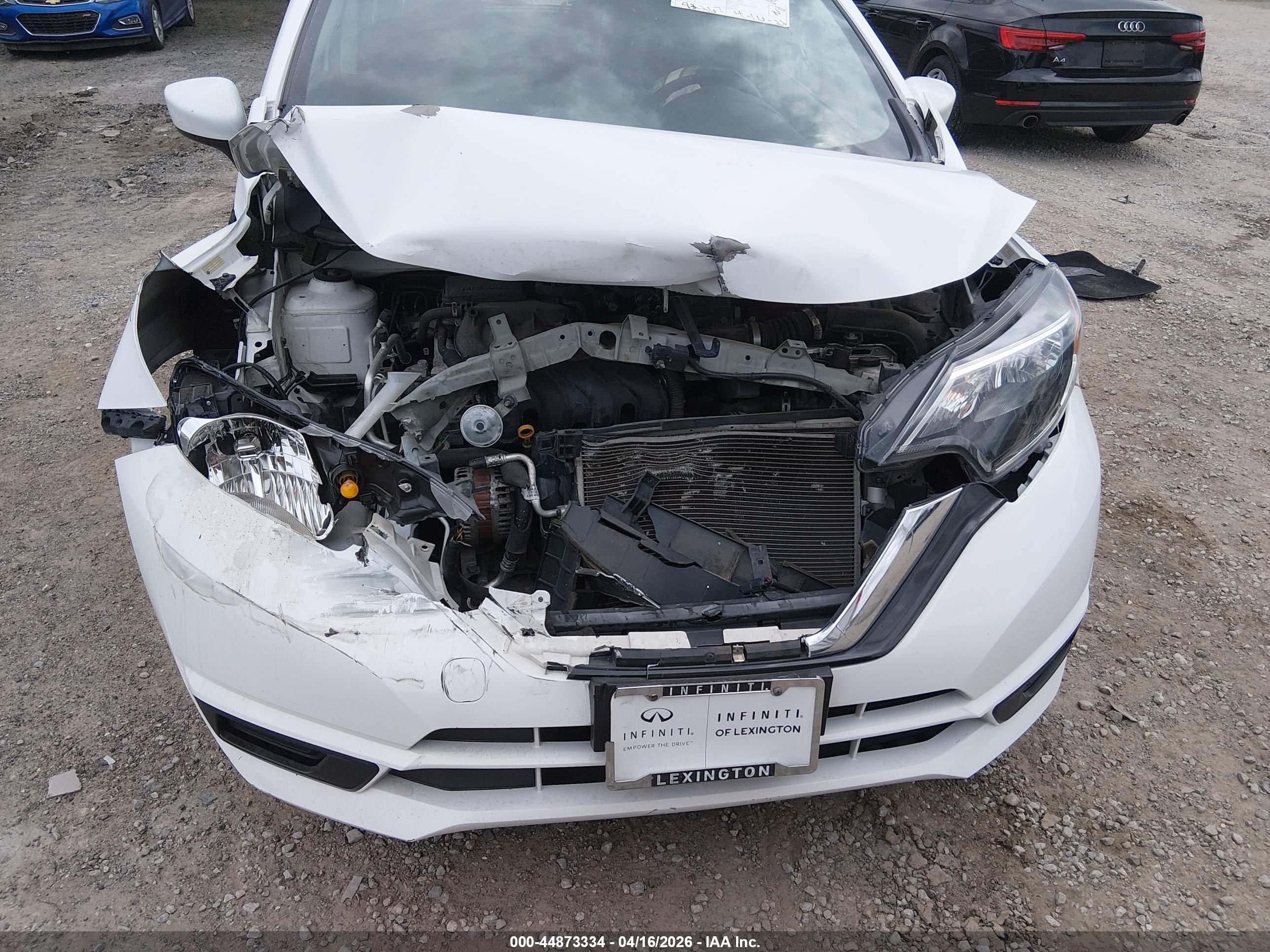 2017 Nissan Versa Note Sv White vin: 3N1CE2CPXHL359084