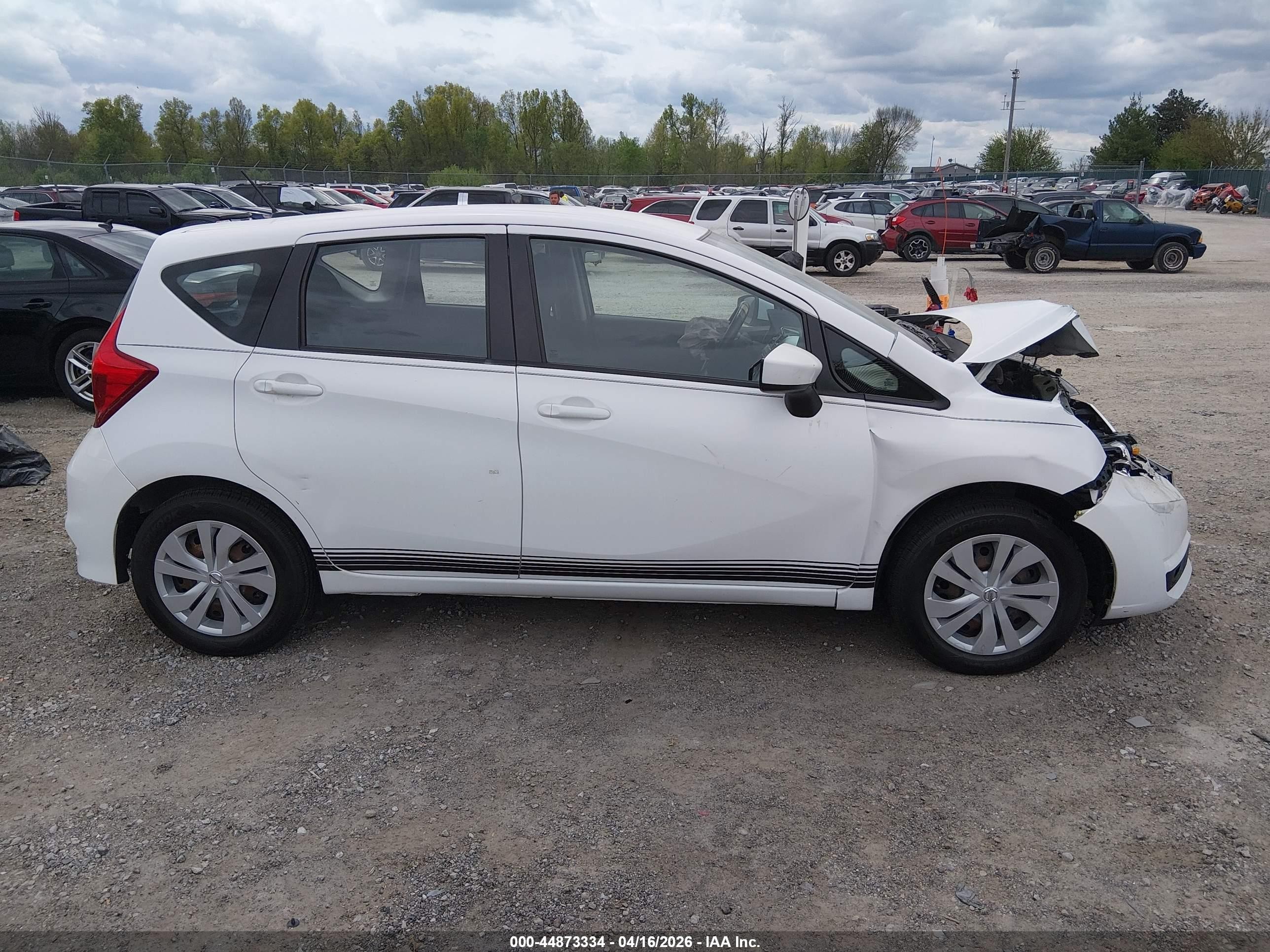 2017 Nissan Versa Note Sv White vin: 3N1CE2CPXHL359084