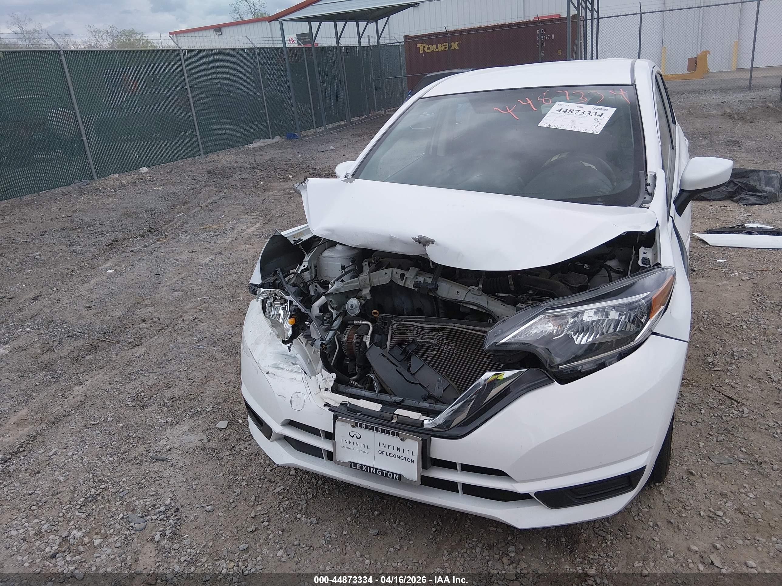 2017 Nissan Versa Note Sv White vin: 3N1CE2CPXHL359084