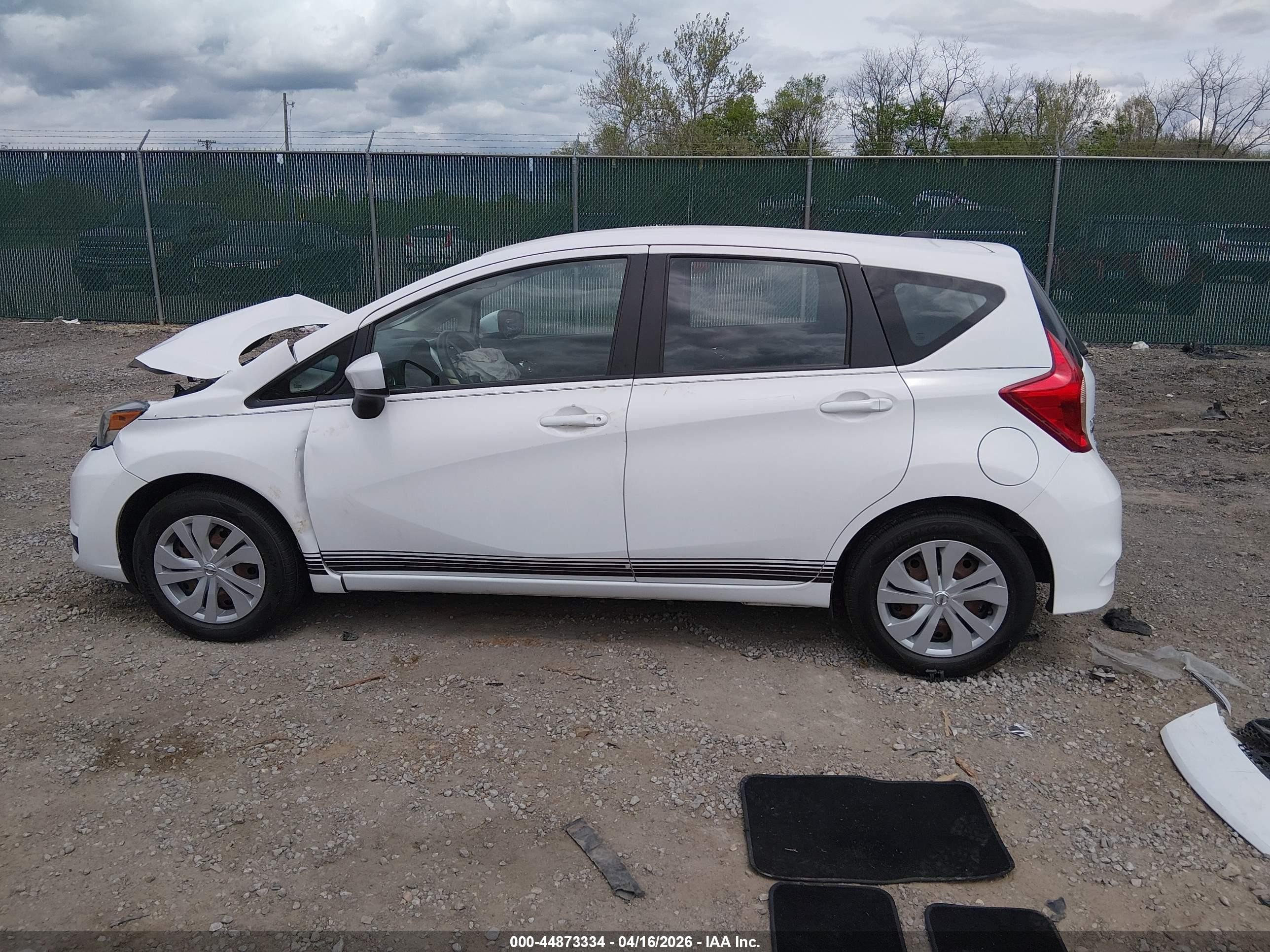 2017 Nissan Versa Note Sv White vin: 3N1CE2CPXHL359084