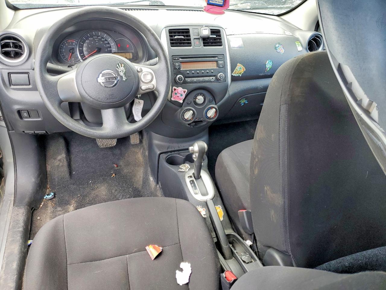 2015 Nissan Micra Silver vin: 3N1CK3CP2FL207487