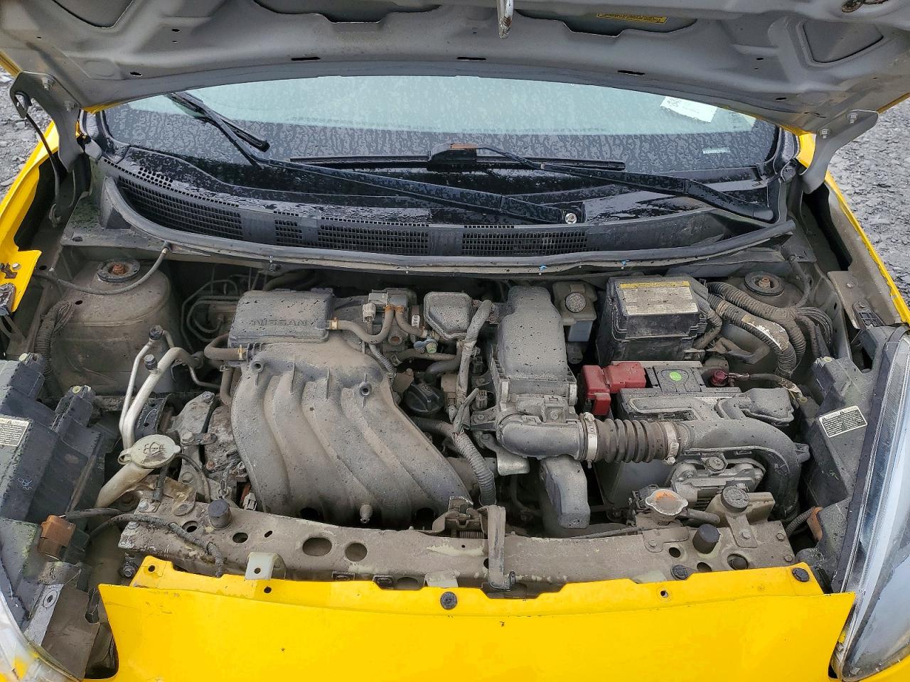 2015 Nissan Micra Yellow vin: 3N1CK3CP2FL217131