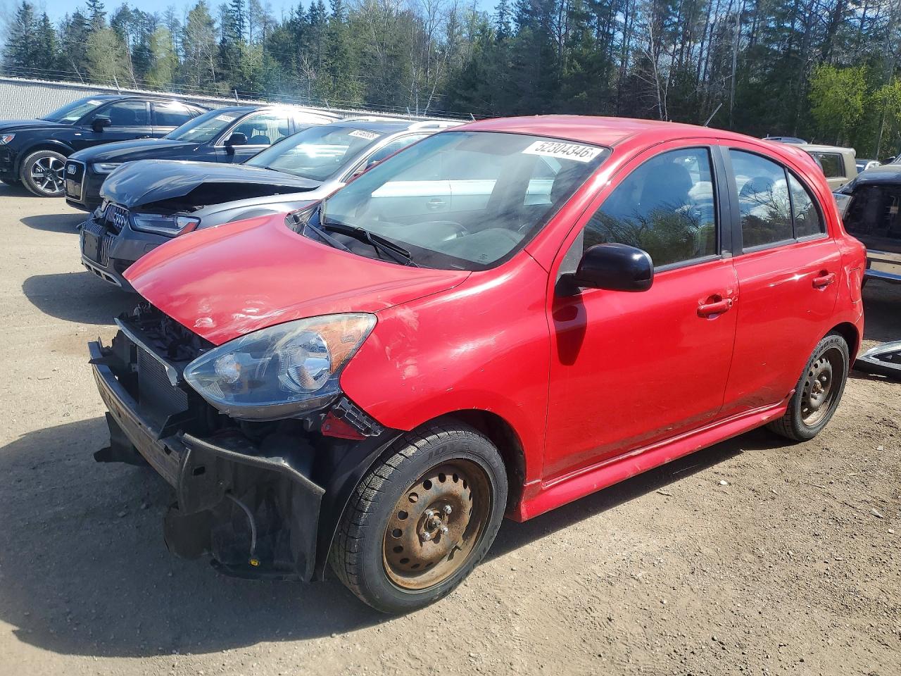 2015 Niss Micra Red vin: 3N1CK3CP3FL246167